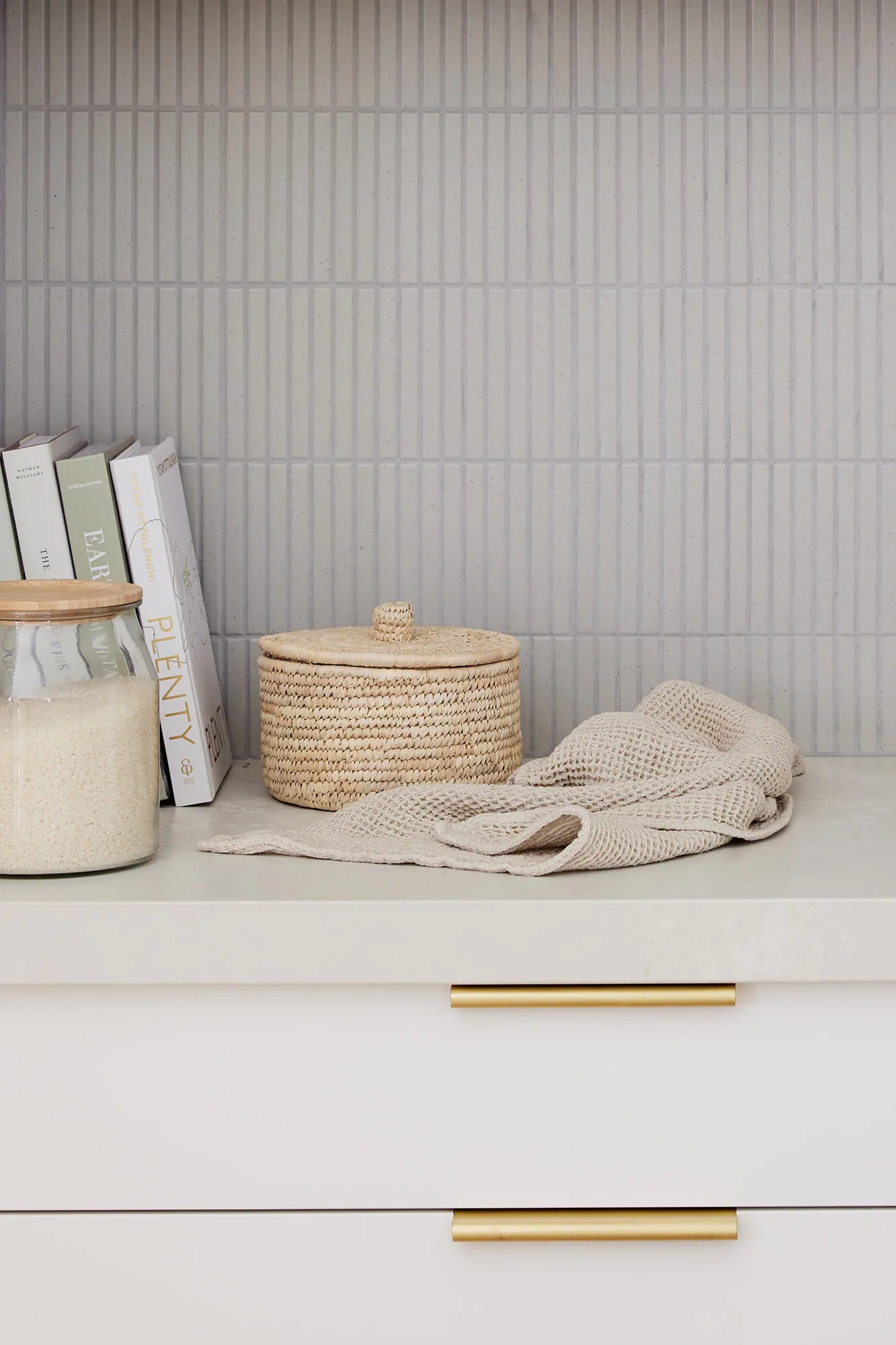 The Dharma Door Baskets and Storage Buna Basket with lid - medium Buna Basket with lid - Medium