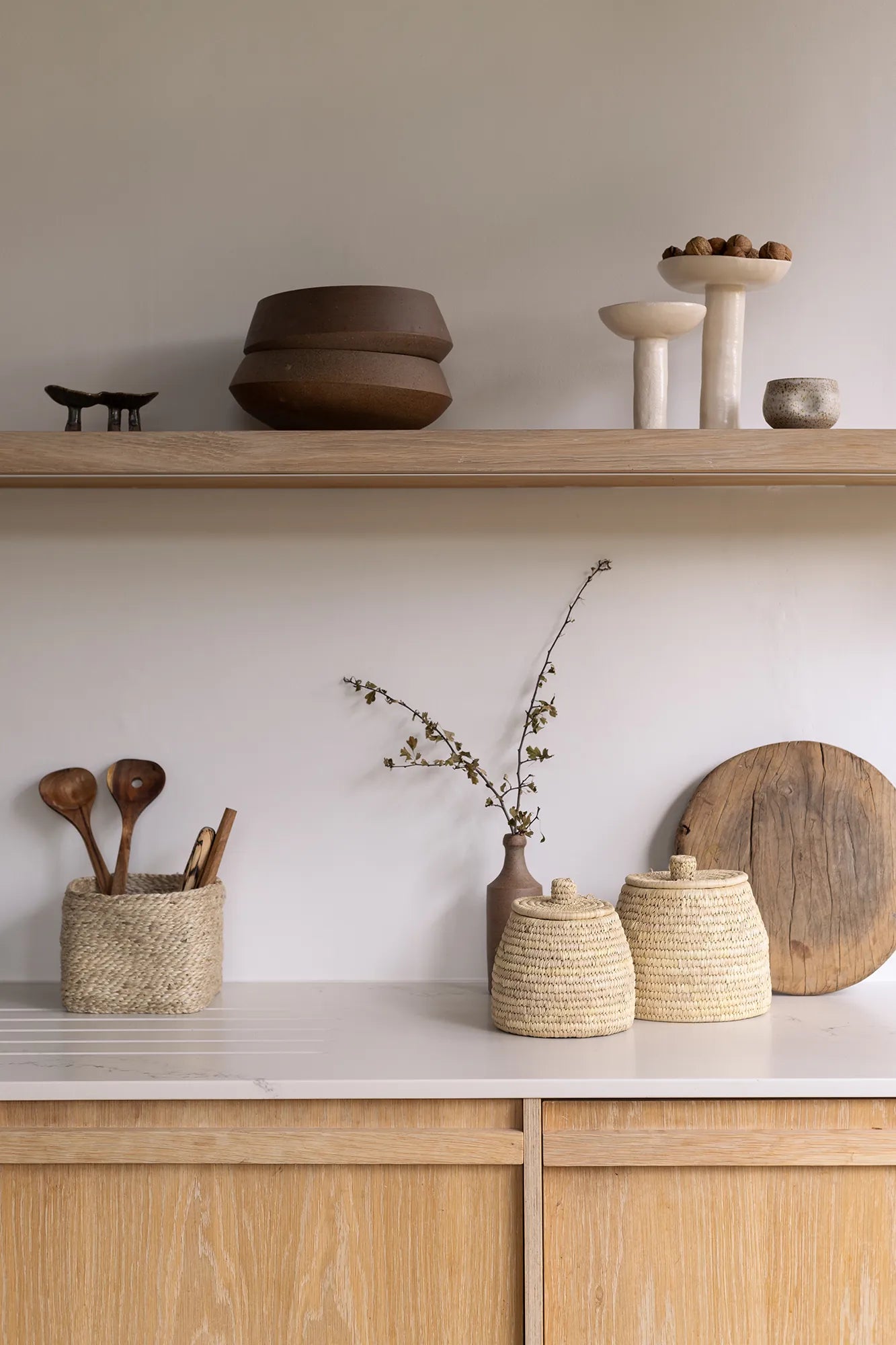 The Dharma Door Baskets and Storage Small Square Jute Basket - Short