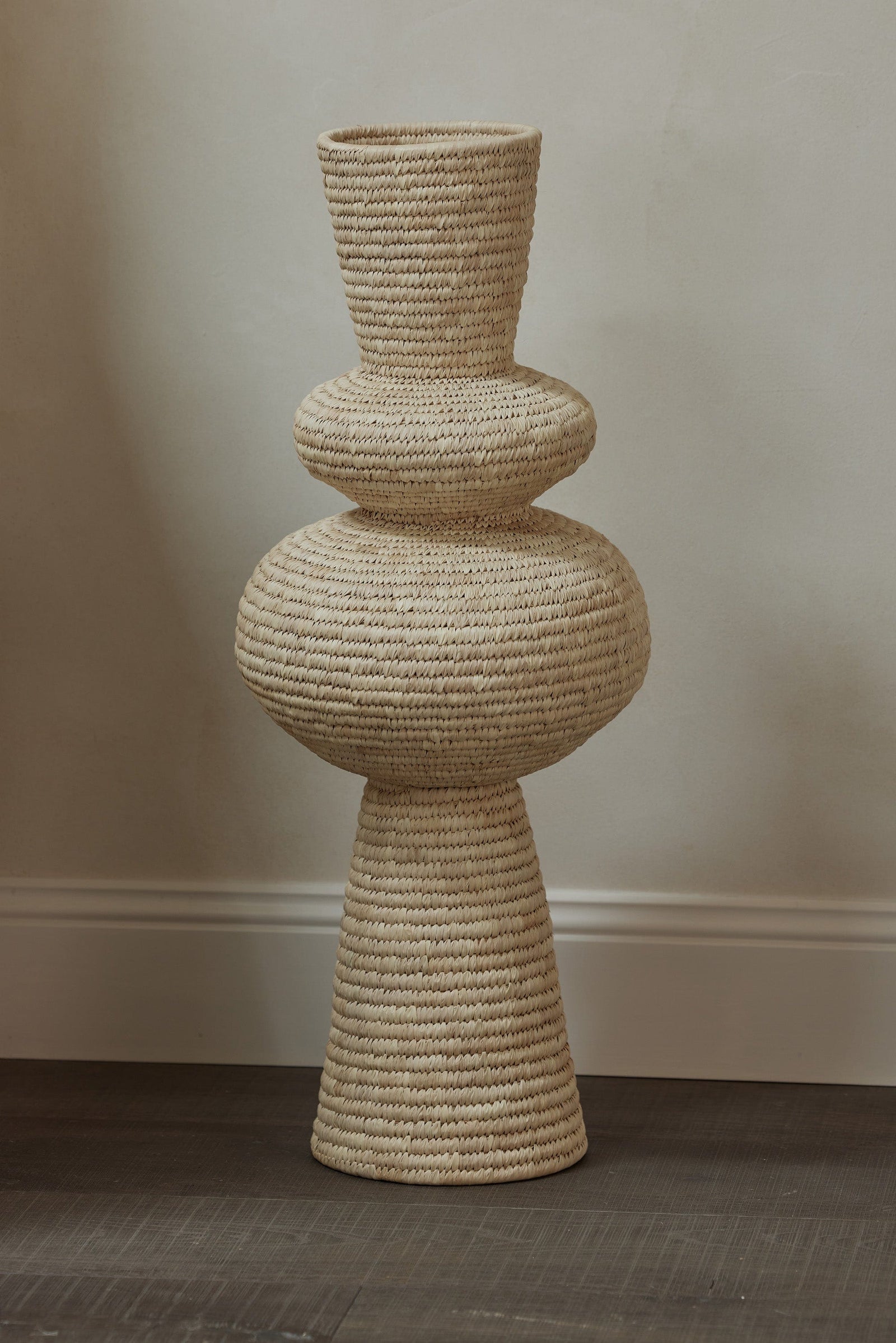 The Dharma Door Decorative Objects Indra Woven Floor Vase
