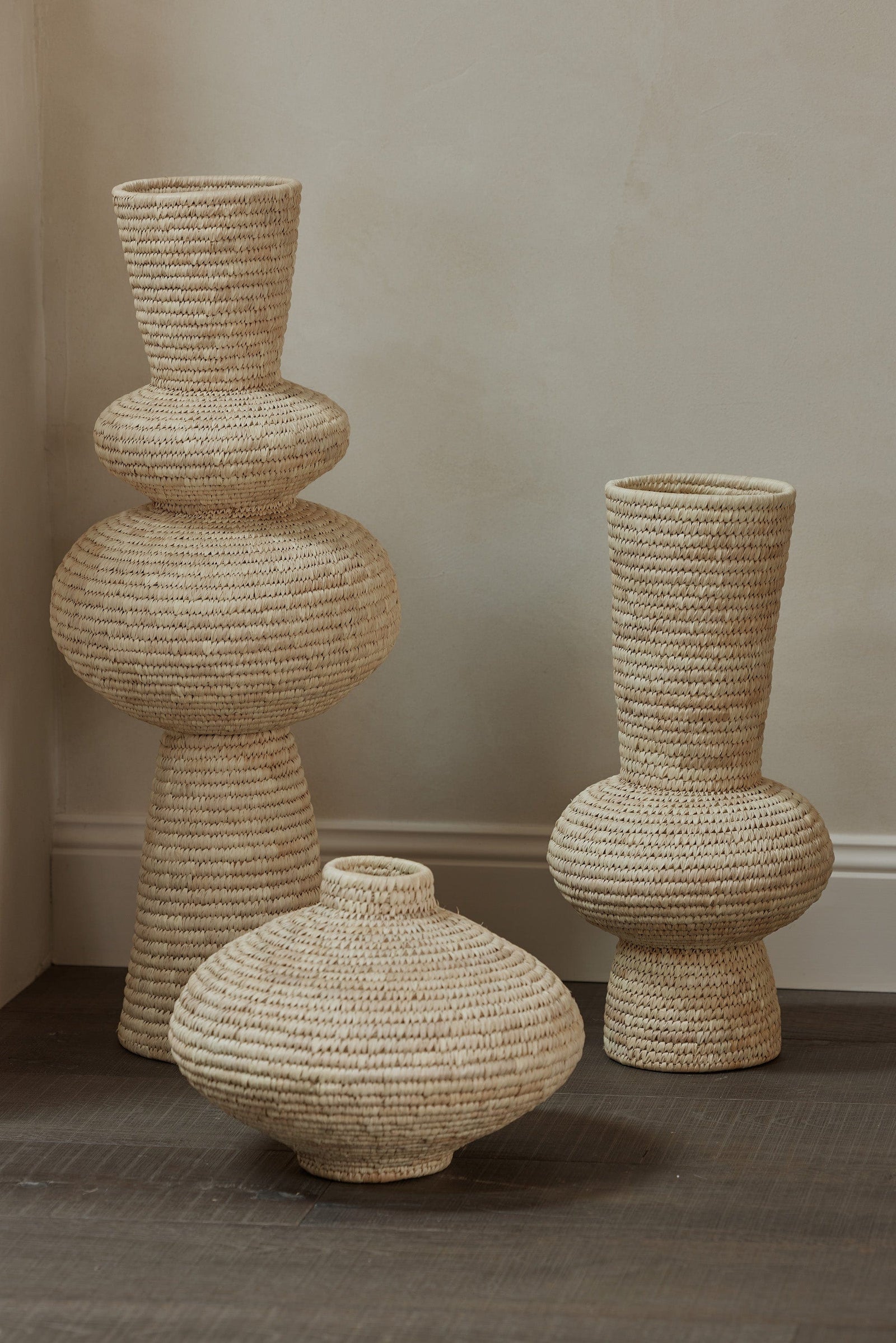The Dharma Door Decorative Objects Samira Woven Vase
