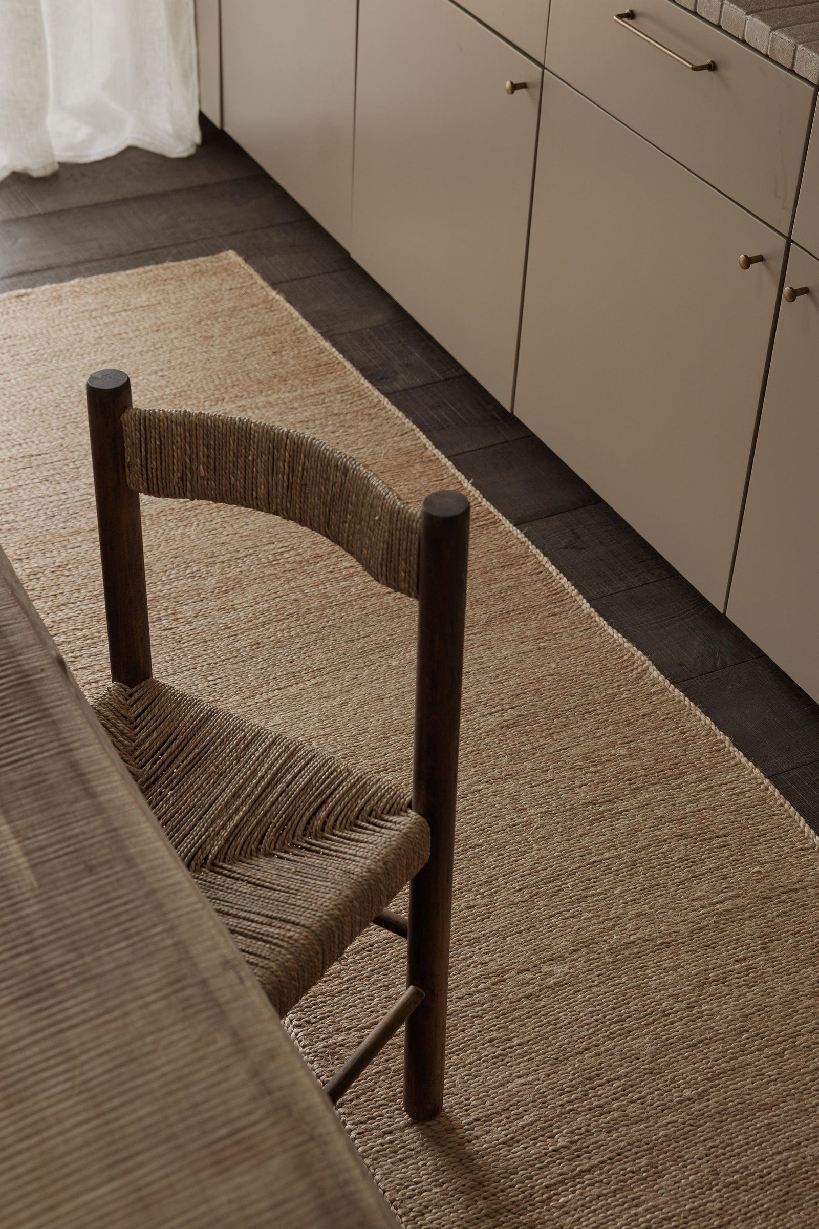 The Dharma Door Rugs and Runners Badami Jute Runner Badami Jute Runner - Warm Natural