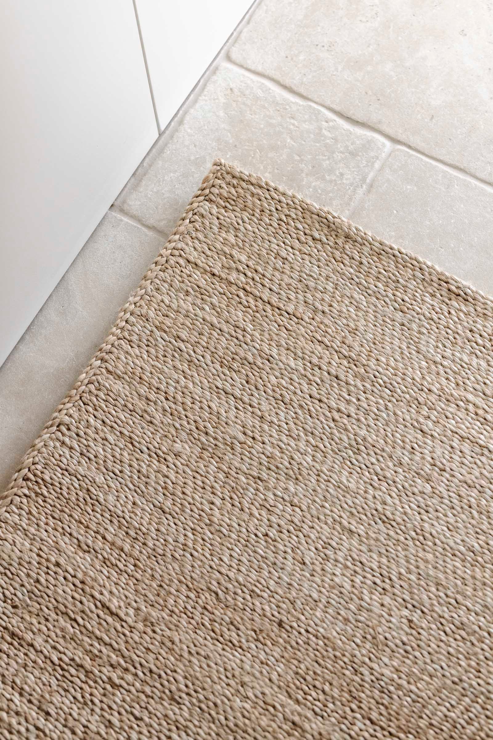 The Dharma Door Rugs and Runners Badami Jute Runner Badami Jute Runner - Warm Natural
