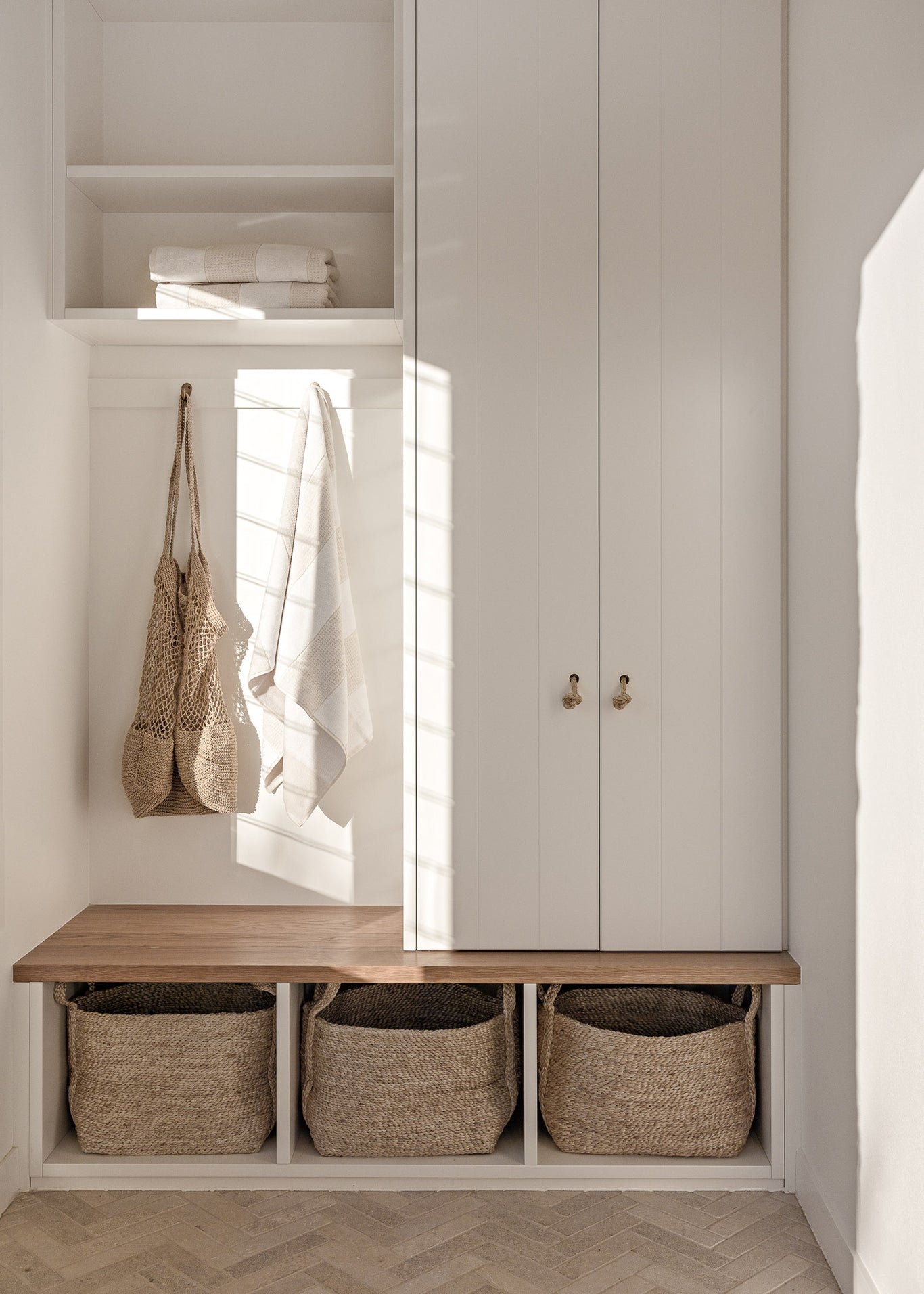 Mudroom cupboard discount