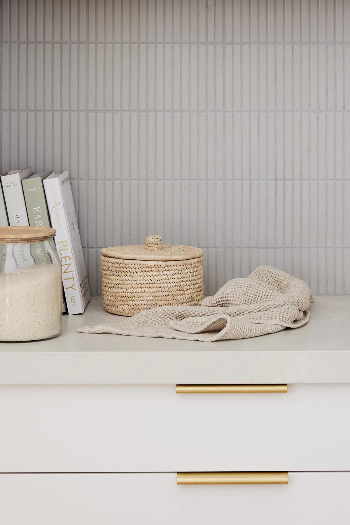 The Dharma Door Baskets and Storage Buna Basket with lid - medium Buna Basket with lid - Medium