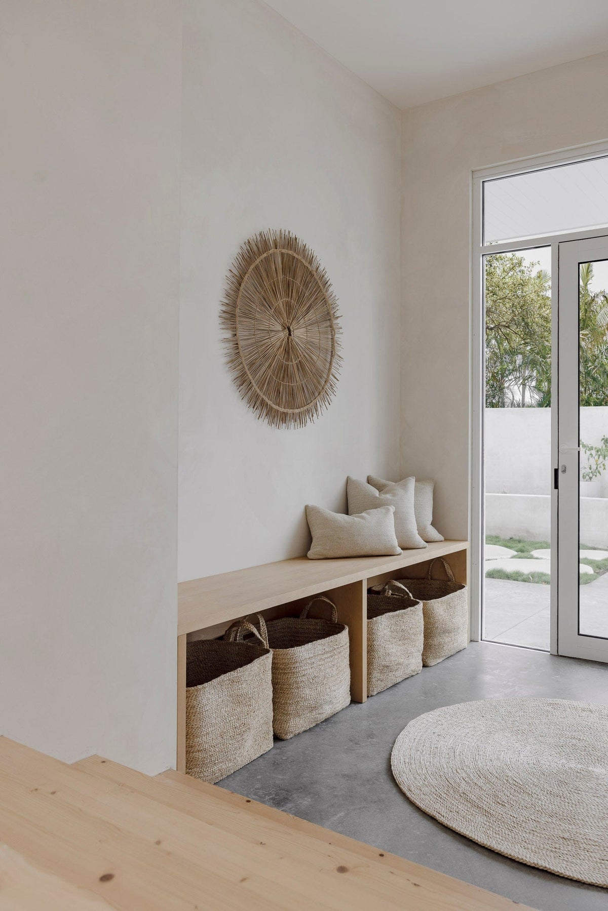 The Dharma Door Baskets and Storage Large Jute Basket - Natural