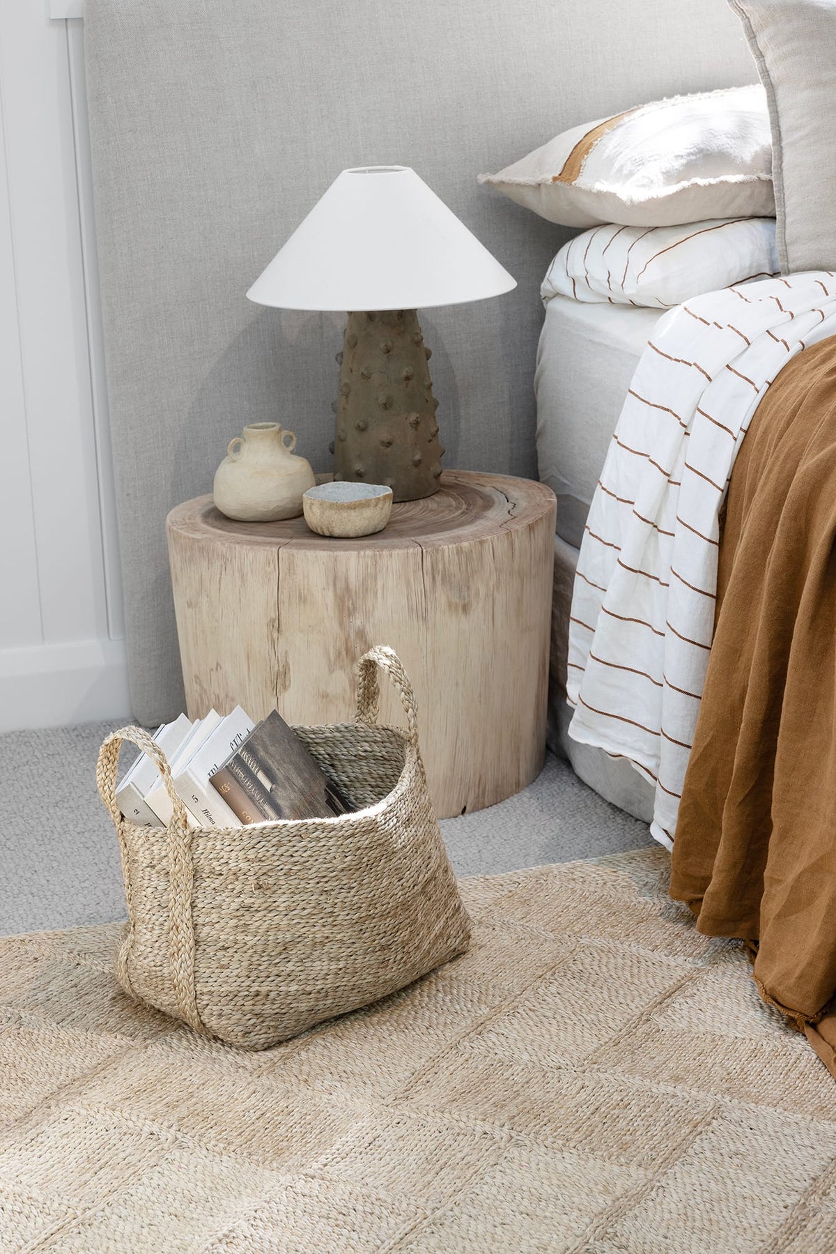 The Dharma Door Baskets and Storage Rectangle Jute Basket - Natural
