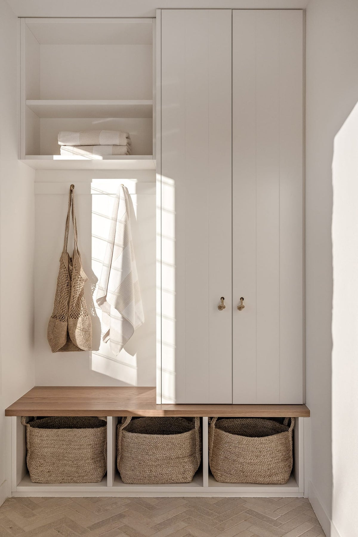 The Dharma Door Baskets and Storage Rectangle Jute Basket - Natural