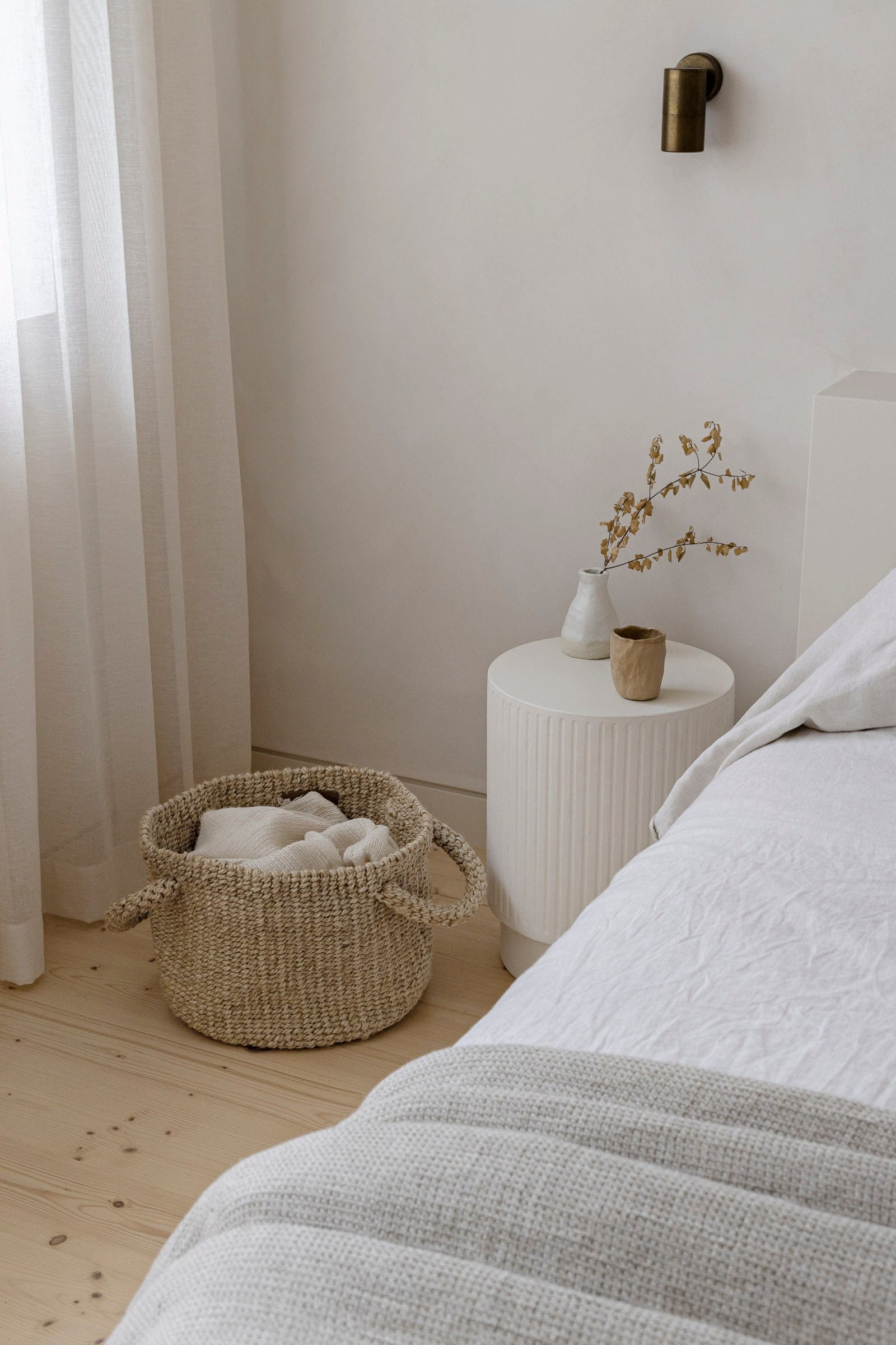 The Dharma Door Baskets and Storage Seafarers Basket - Natural Seafarer Basket