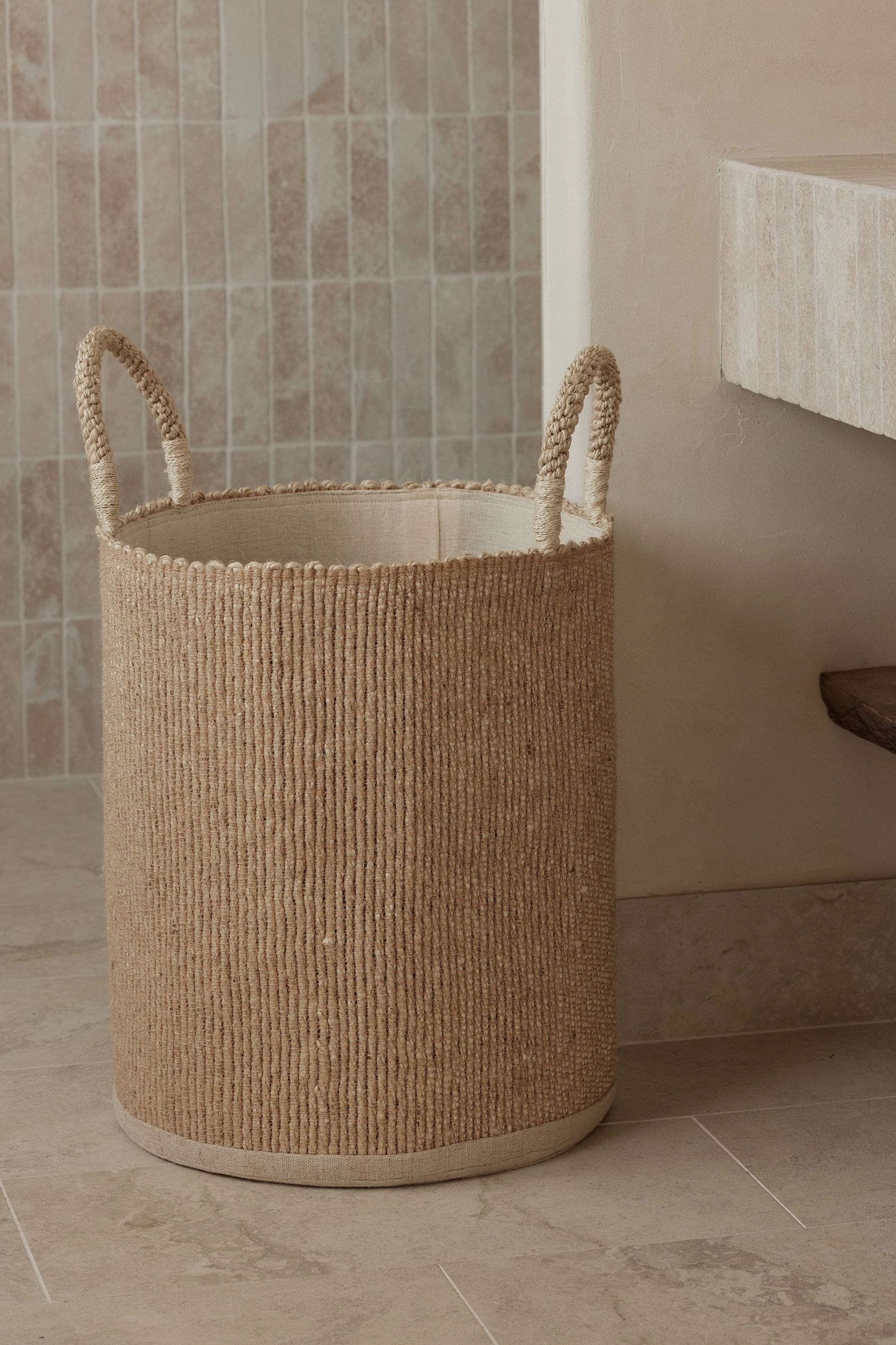 The Dharma Door Baskets and Storage Soha Laundry Basket - Natural