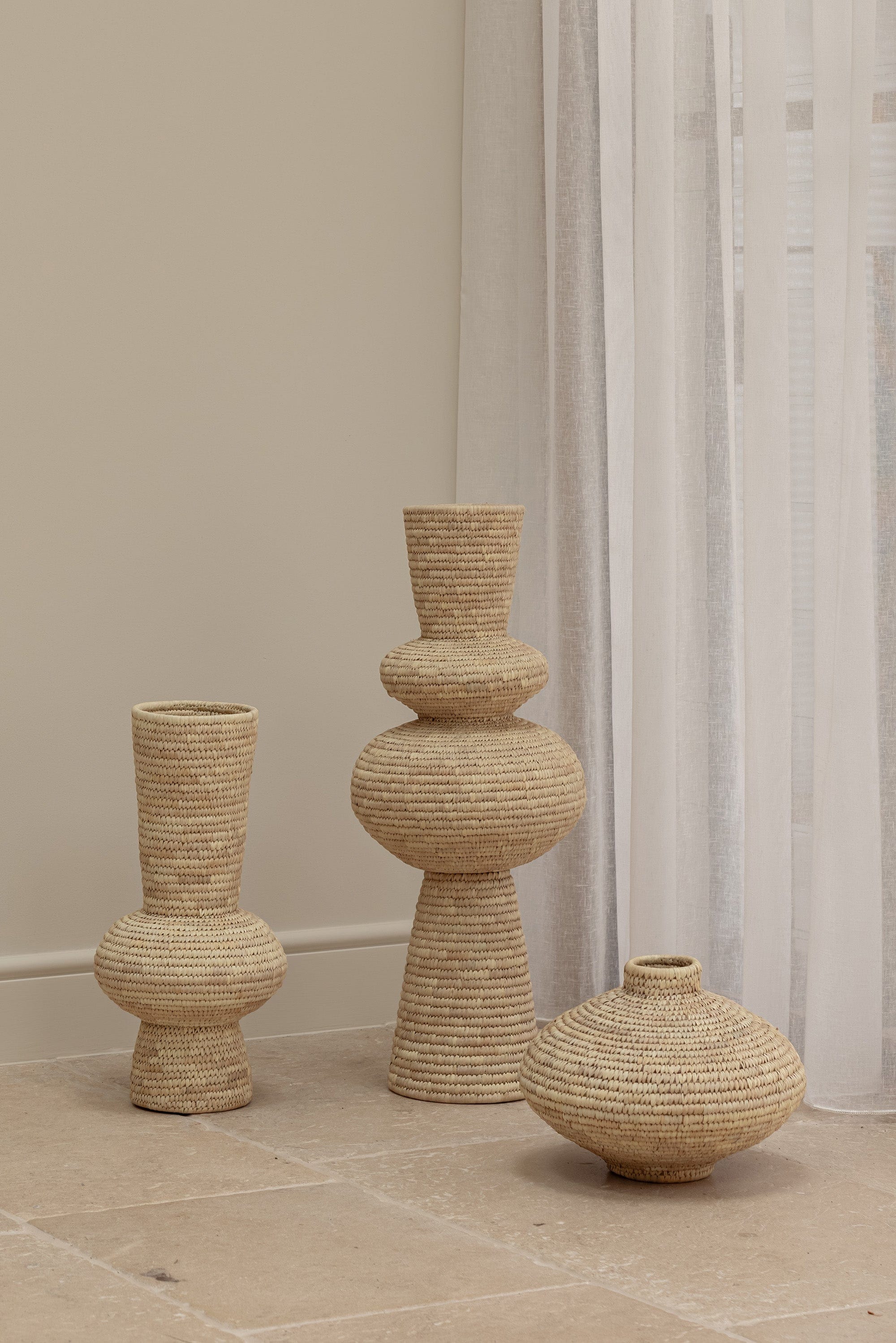 The Dharma Door Decorative Objects Samira Woven Vase