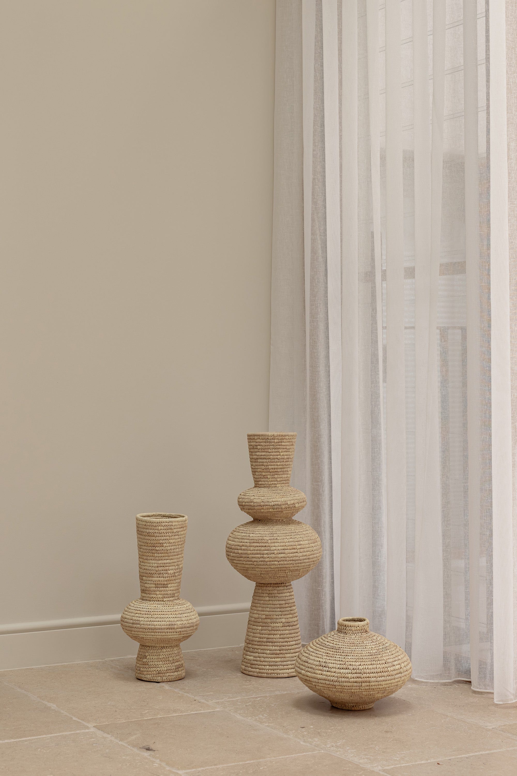 The Dharma Door Decorative Objects Samira Woven Vase