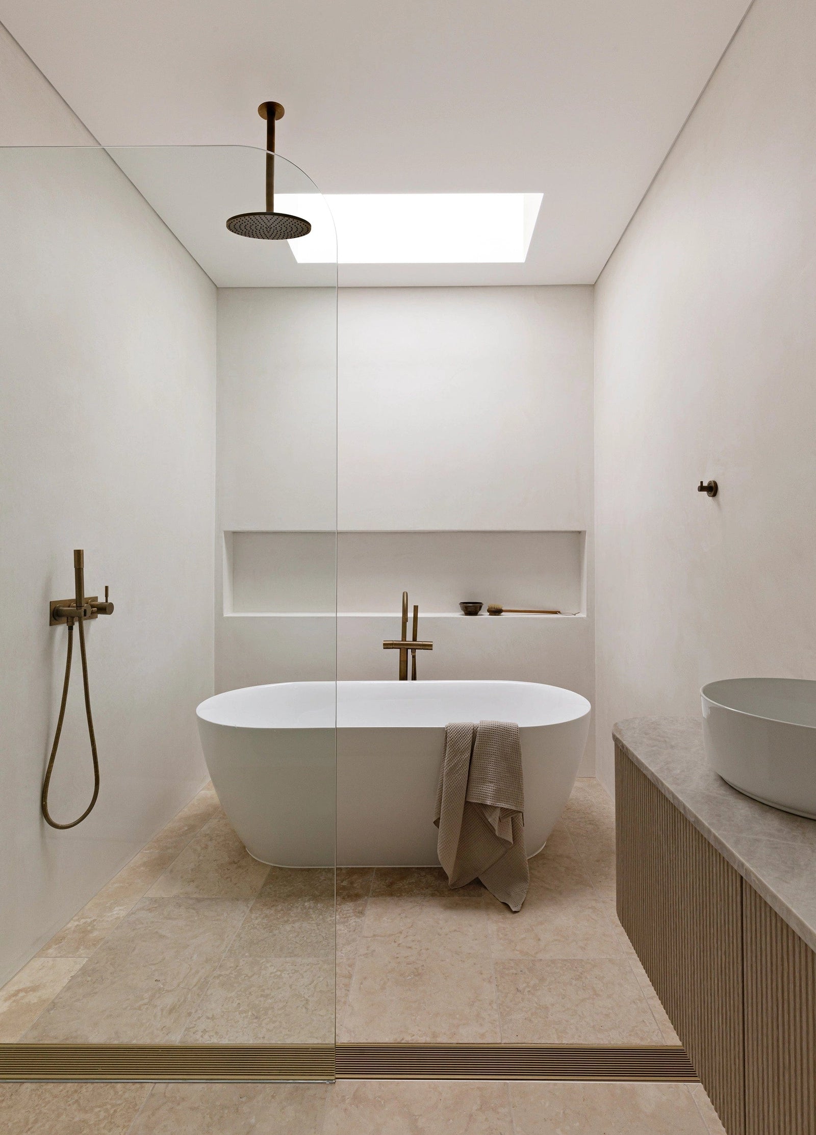 The Dharma Door Organic Cotton Towels Handwoven Bath Sheet - Oatmeal