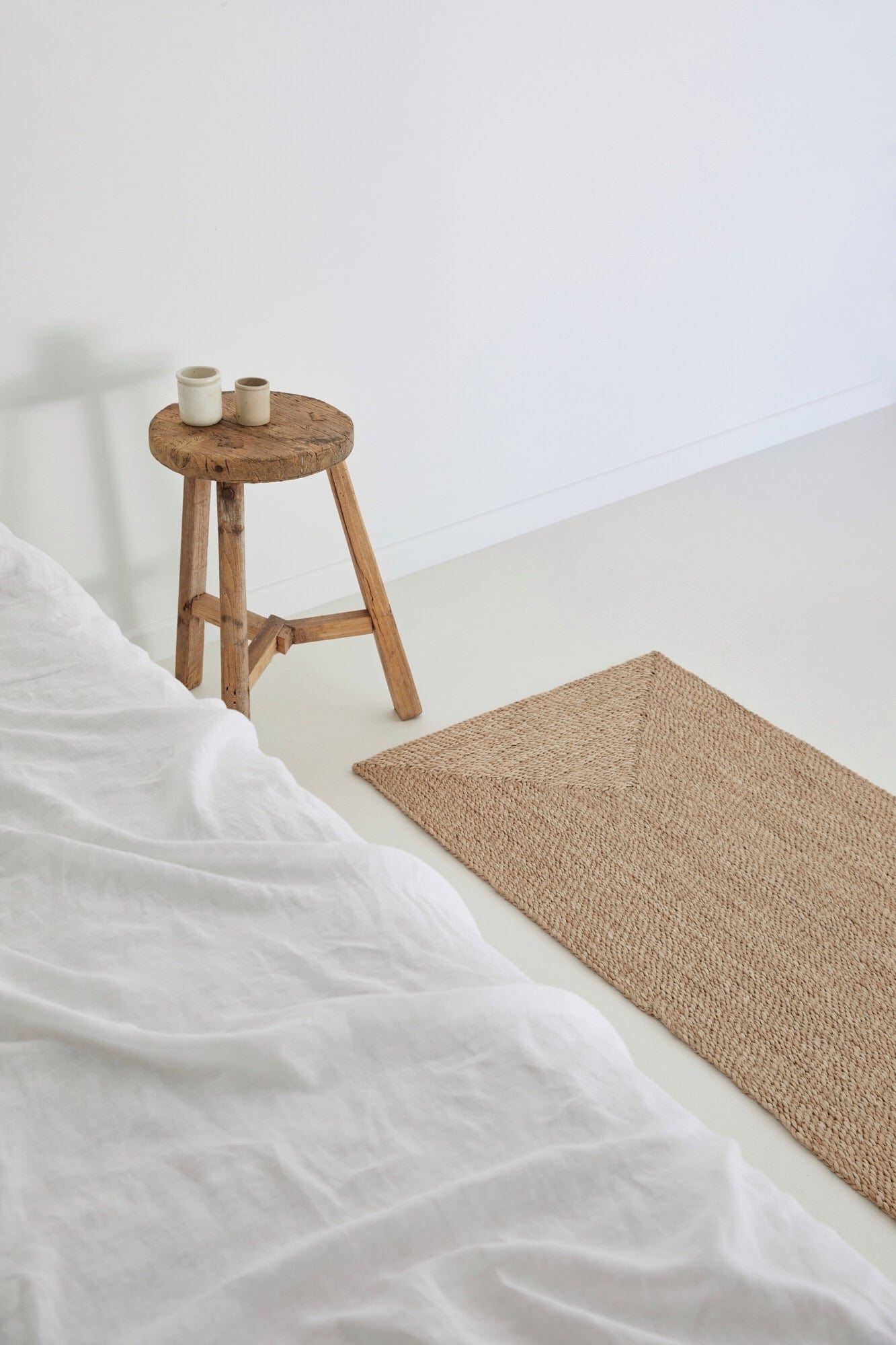 The Dharma Door Rugs and Runners Amada Mat - Warm Natural