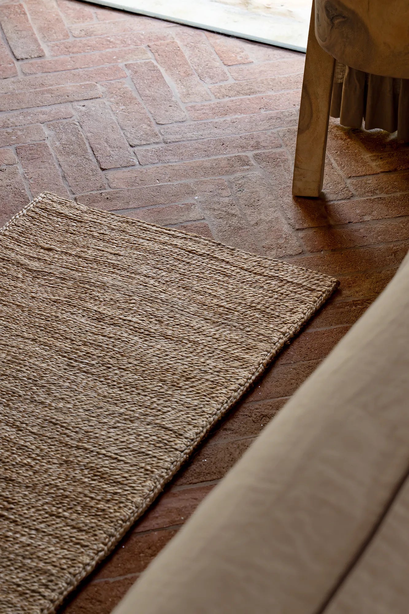 The Dharma Door Rugs and Runners Badami Mat - Natural