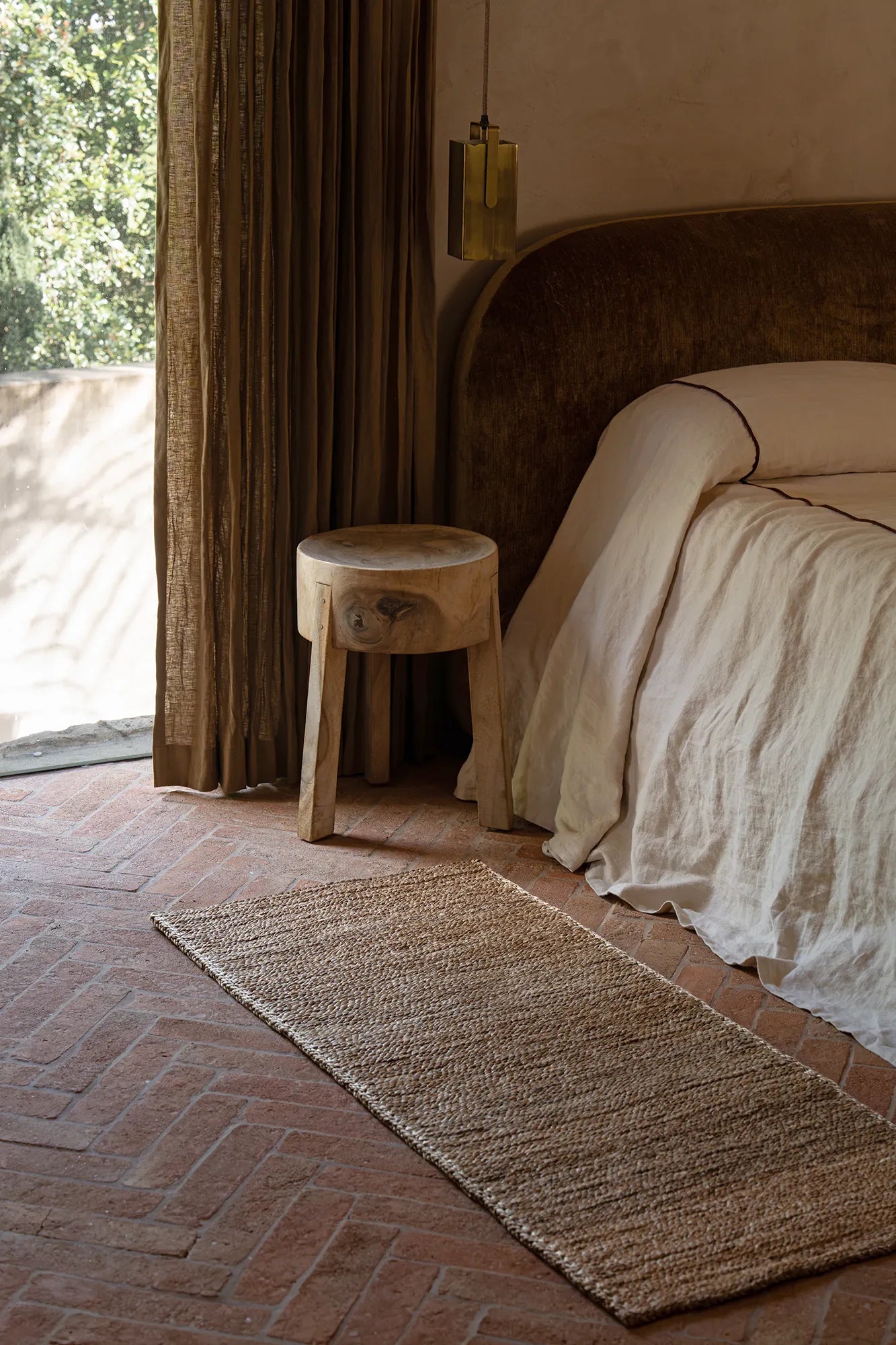 The Dharma Door Rugs and Runners Badami Mat - Natural