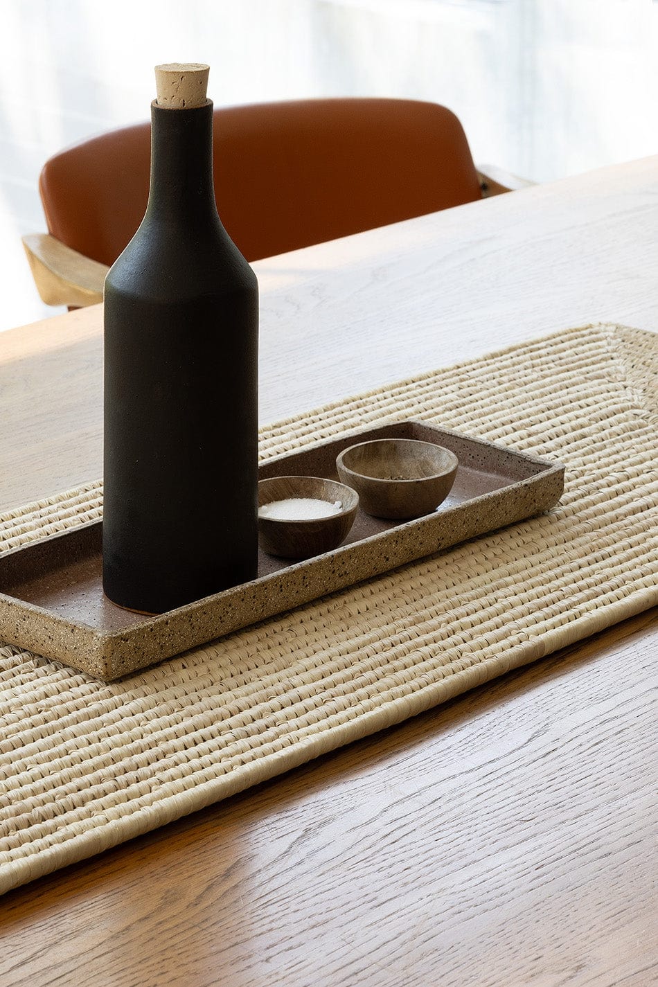 The Dharma Door Table Runner Palm Fibre Table Runner