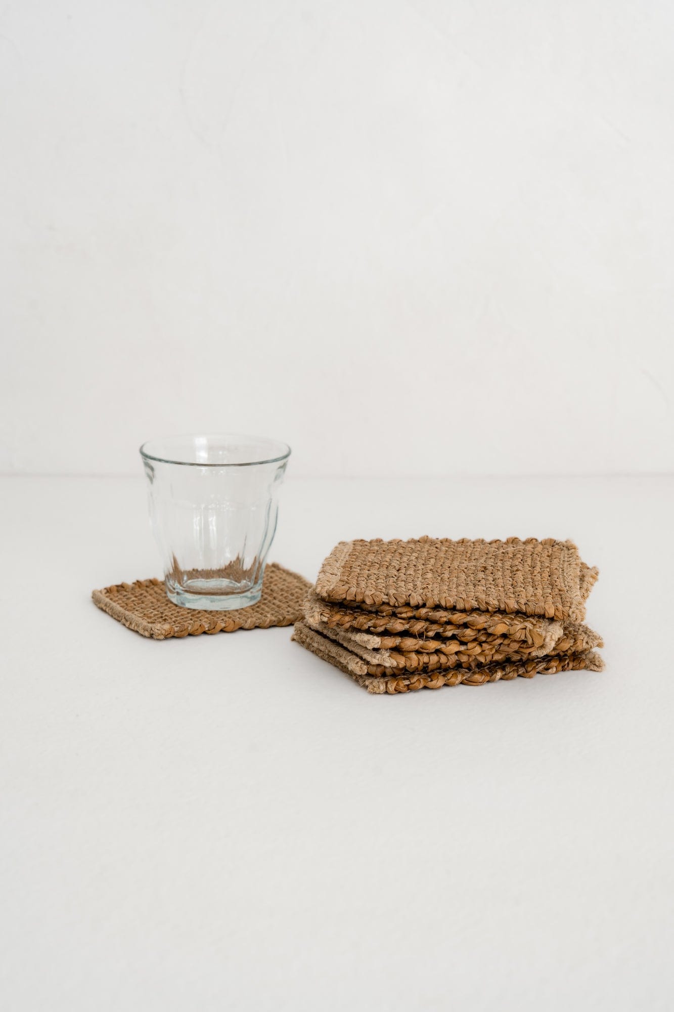 The Dharma Door Tableware Saguna Seagrass Coasters x 8