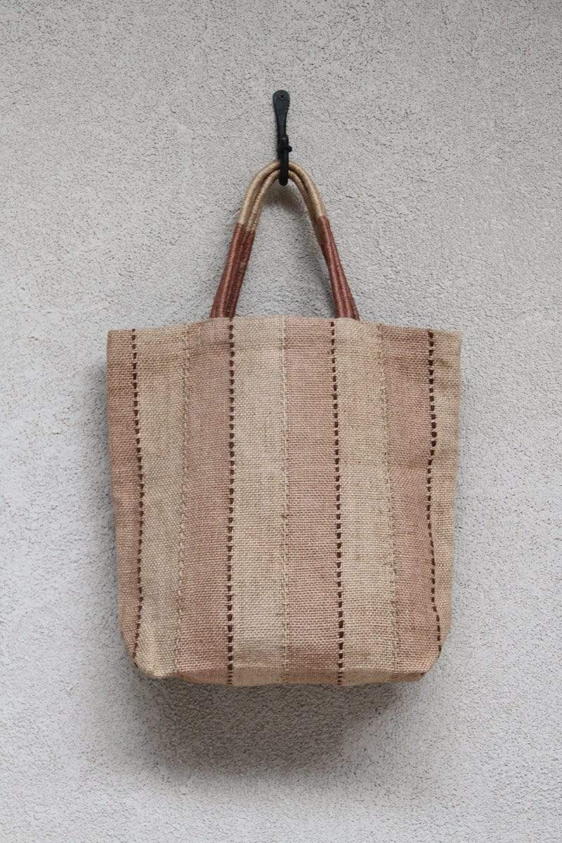 The Dharma Door Bags and Totes Jute Shopper - Clay