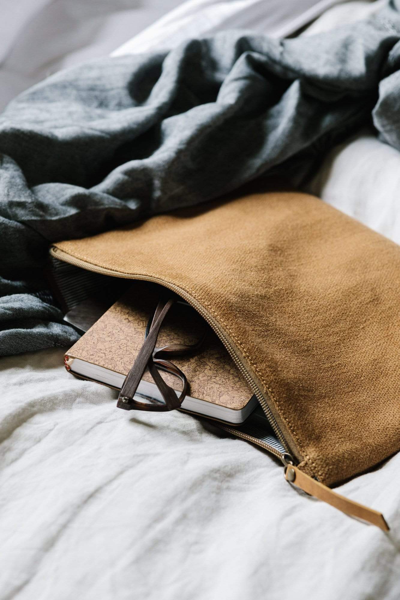 The Dharma Door Bags and Totes Pouch - Camel