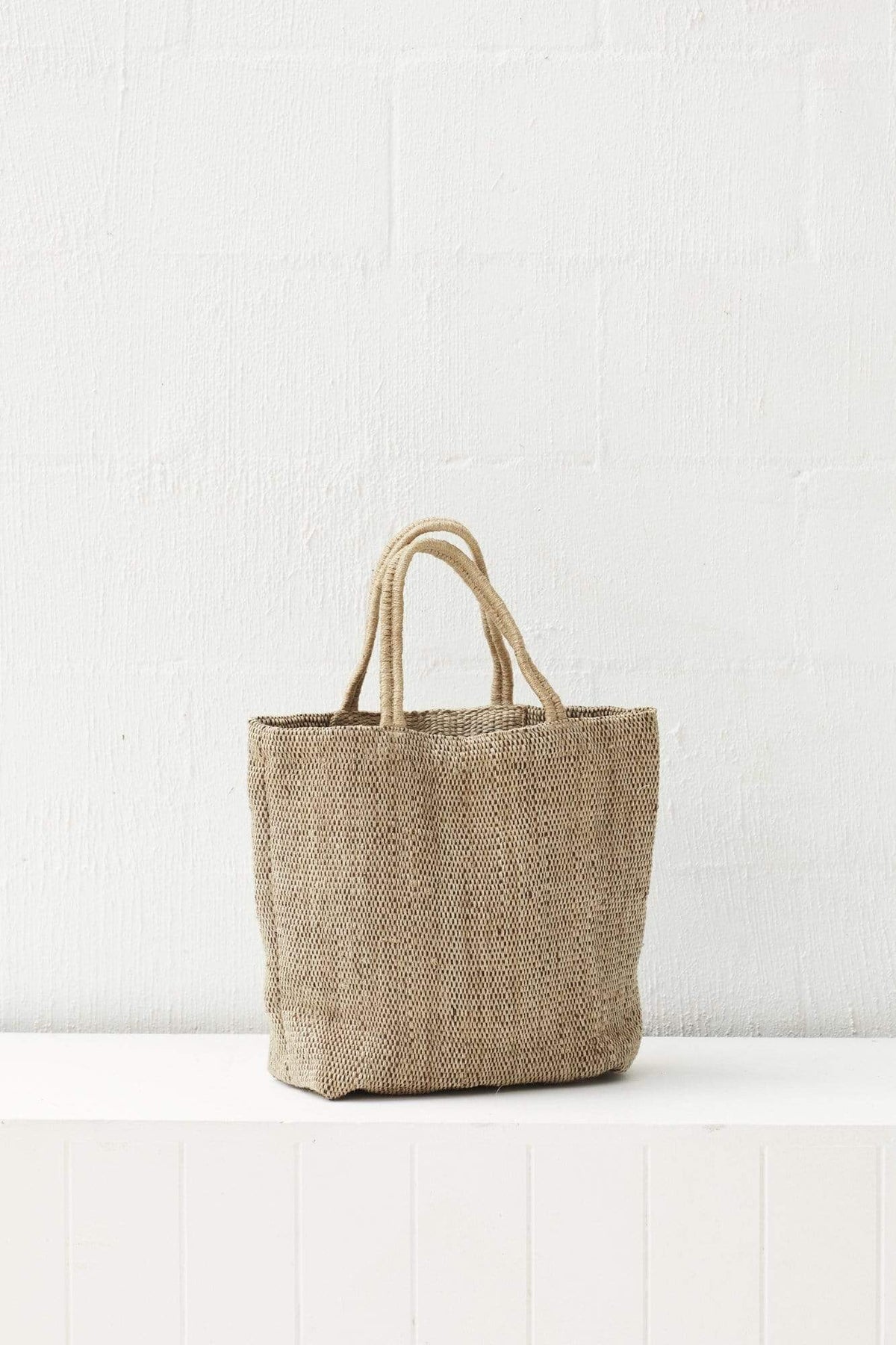 The Dharma Door Bags and Totes Tantu Jute Shopper - Natural