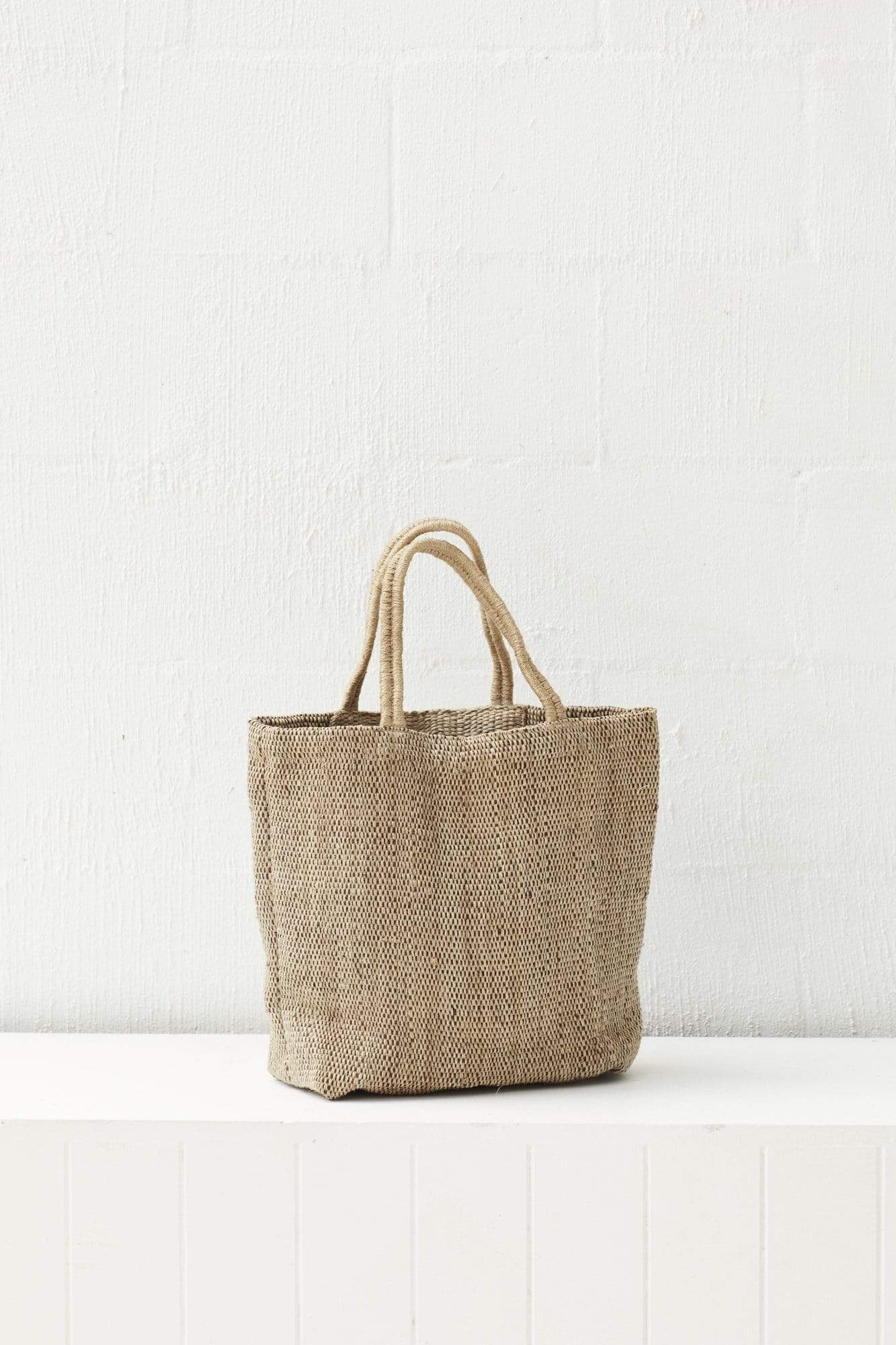 The Dharma Door Bags and Totes Tantu Jute Shopper - Natural