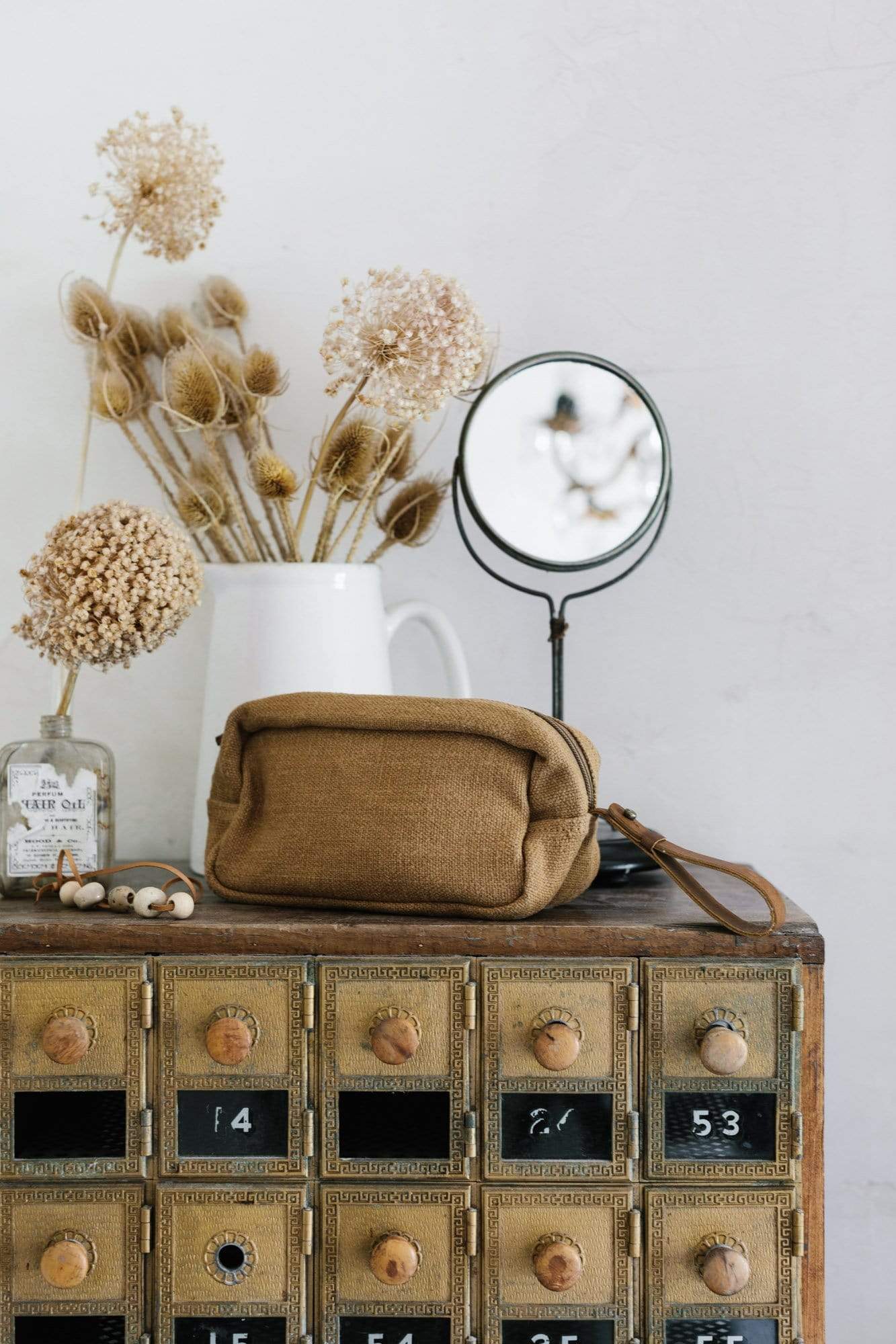 The Dharma Door Bags and Totes Toiletry Bag - Camel