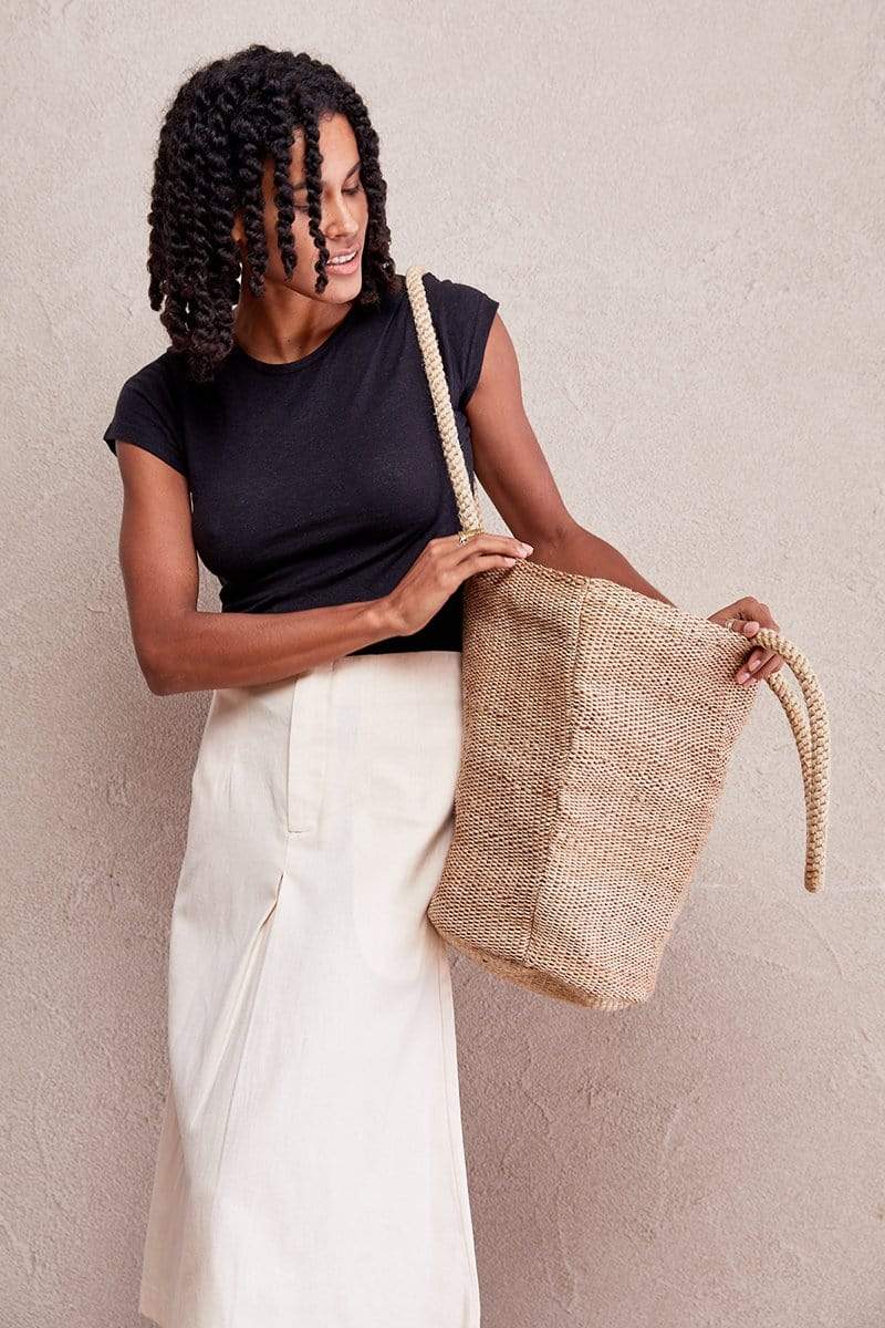 The Dharma Door Bags and Totes Uttam Tote - Natural