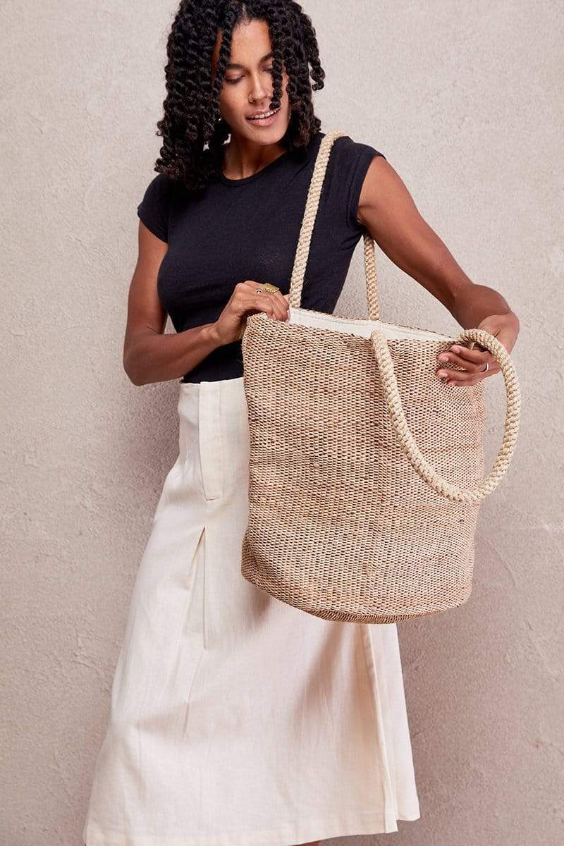 The Dharma Door Bags and Totes Uttam Tote - Natural