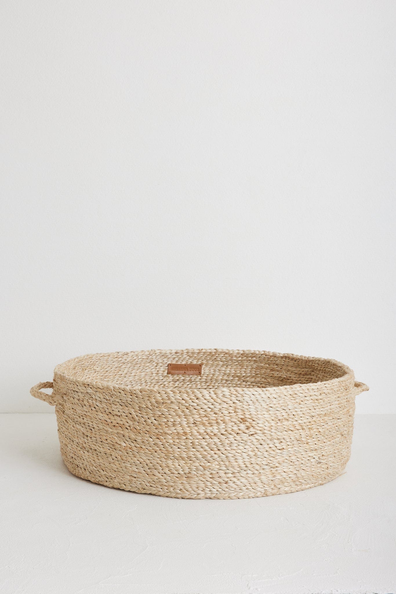 The Dharma Door Basket Joti Round Jute Basket - Jumbo