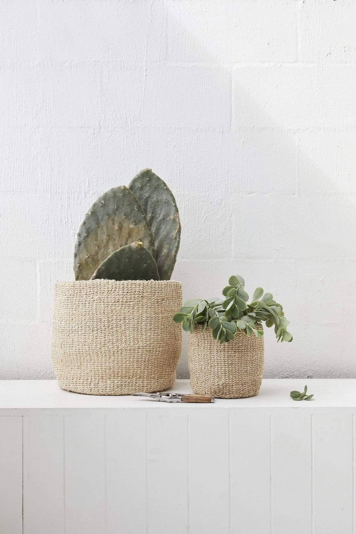Woven Pot Duo