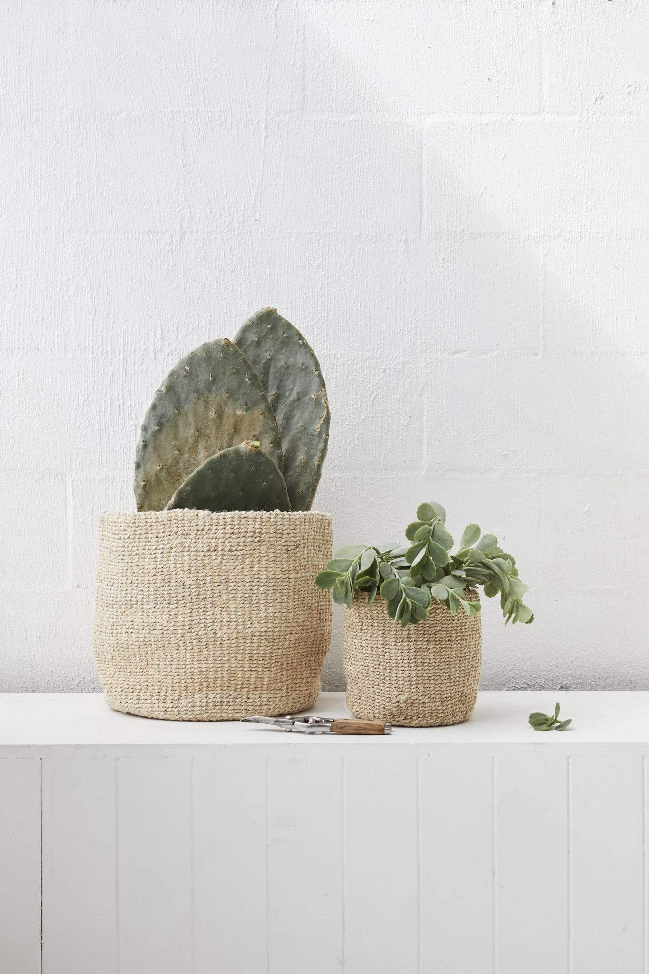 Woven Pot Duo