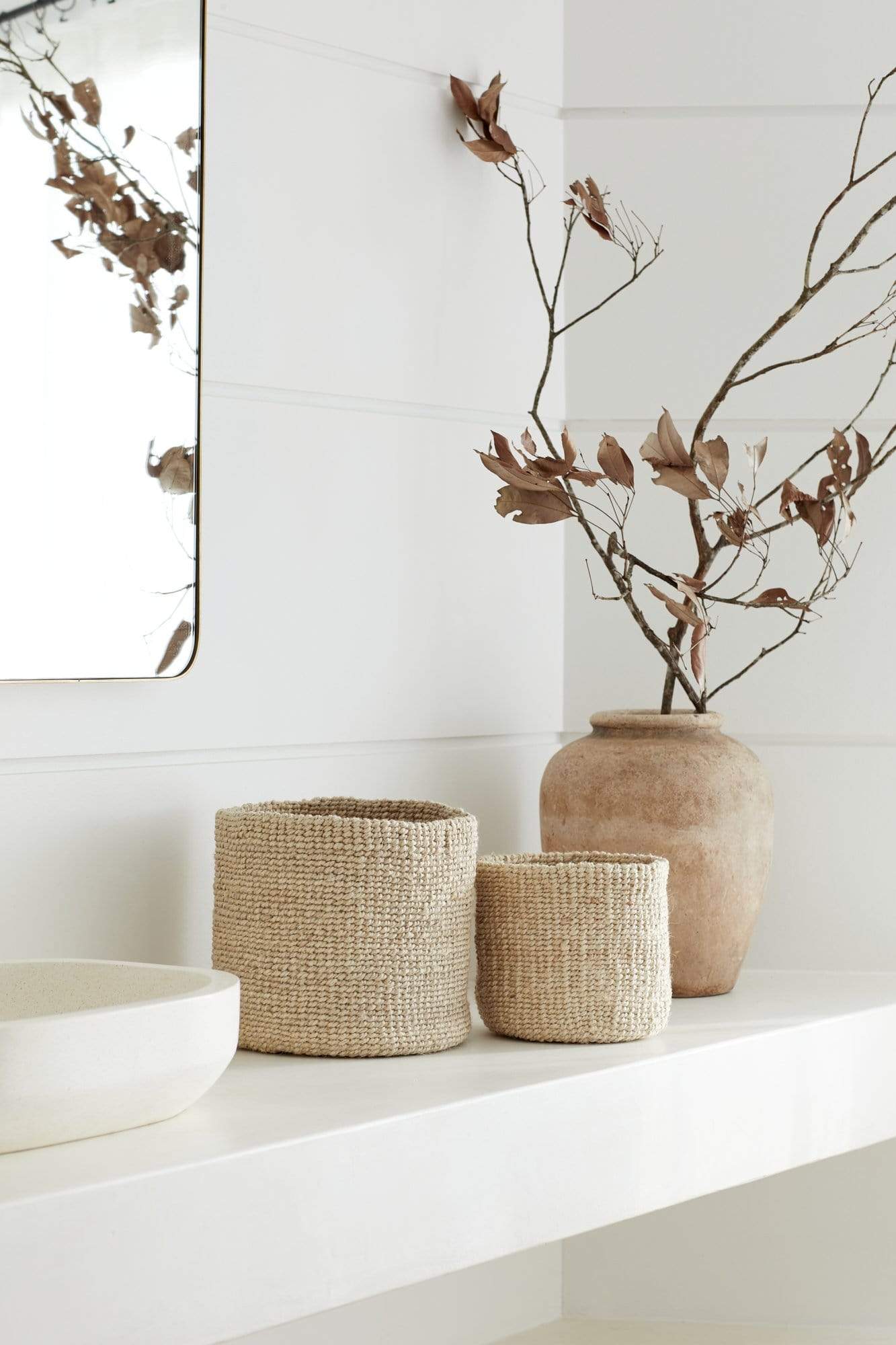 Woven Pot Duo