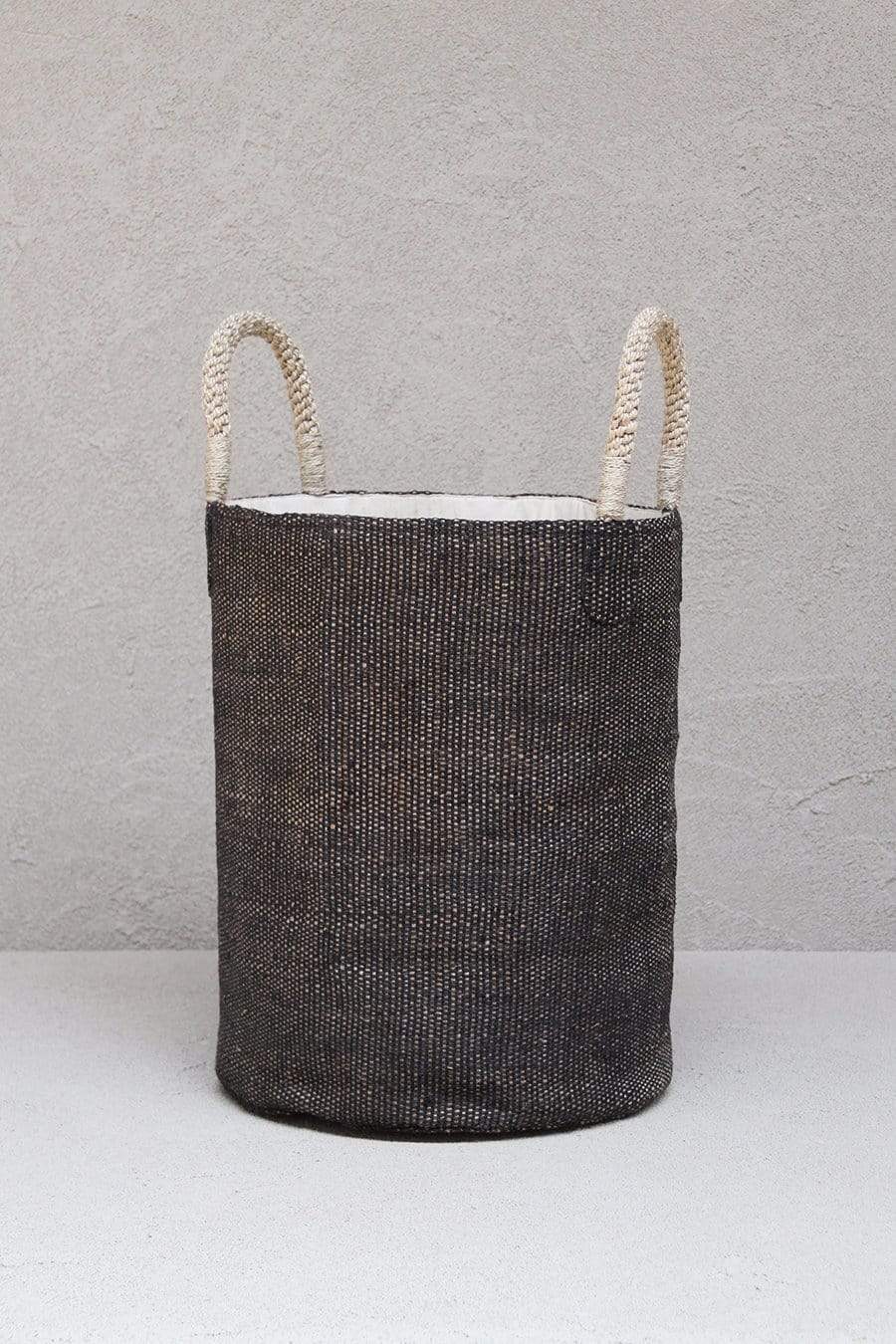 The Dharma Door Baskets and Storage Boda Basket - Charcoal