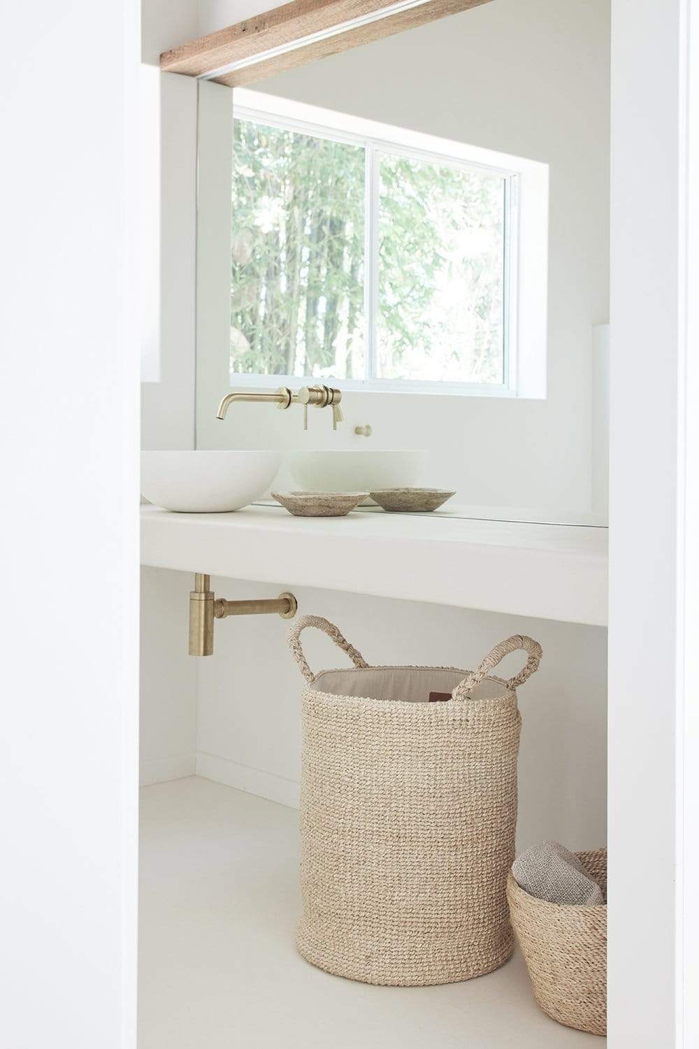 The Dharma Door Baskets and Storage Seafarer Laundry Basket - Natural Seafarer Laundry Basket - Natural