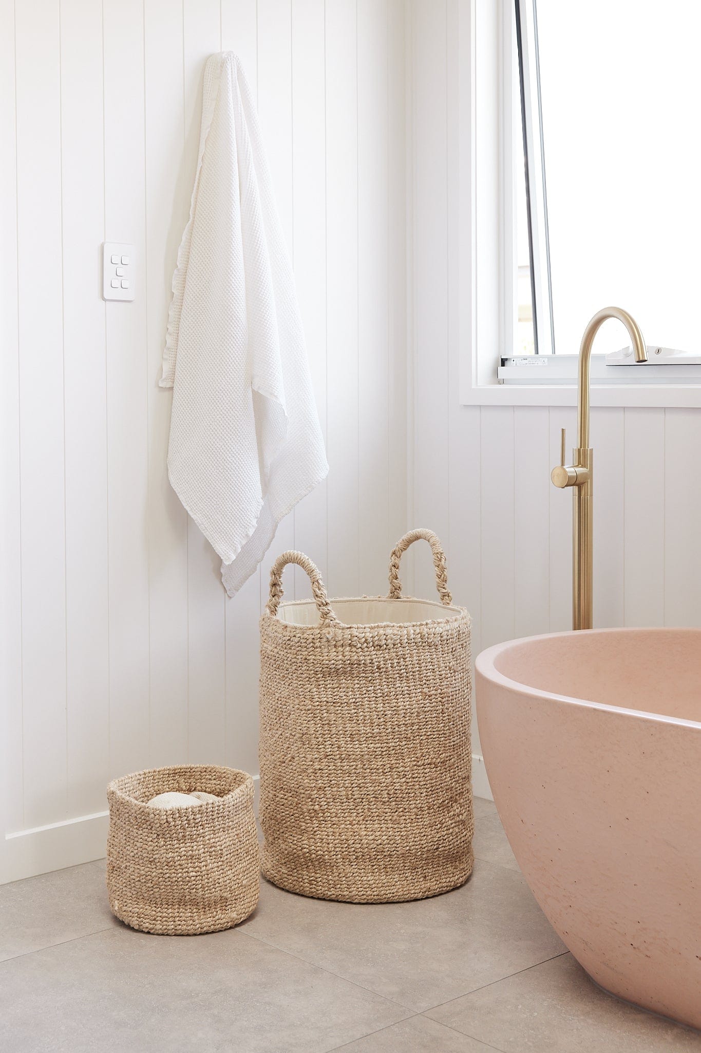 The Dharma Door Baskets and Storage Seafarer Laundry Basket - Natural Seafarer Laundry Basket - Natural