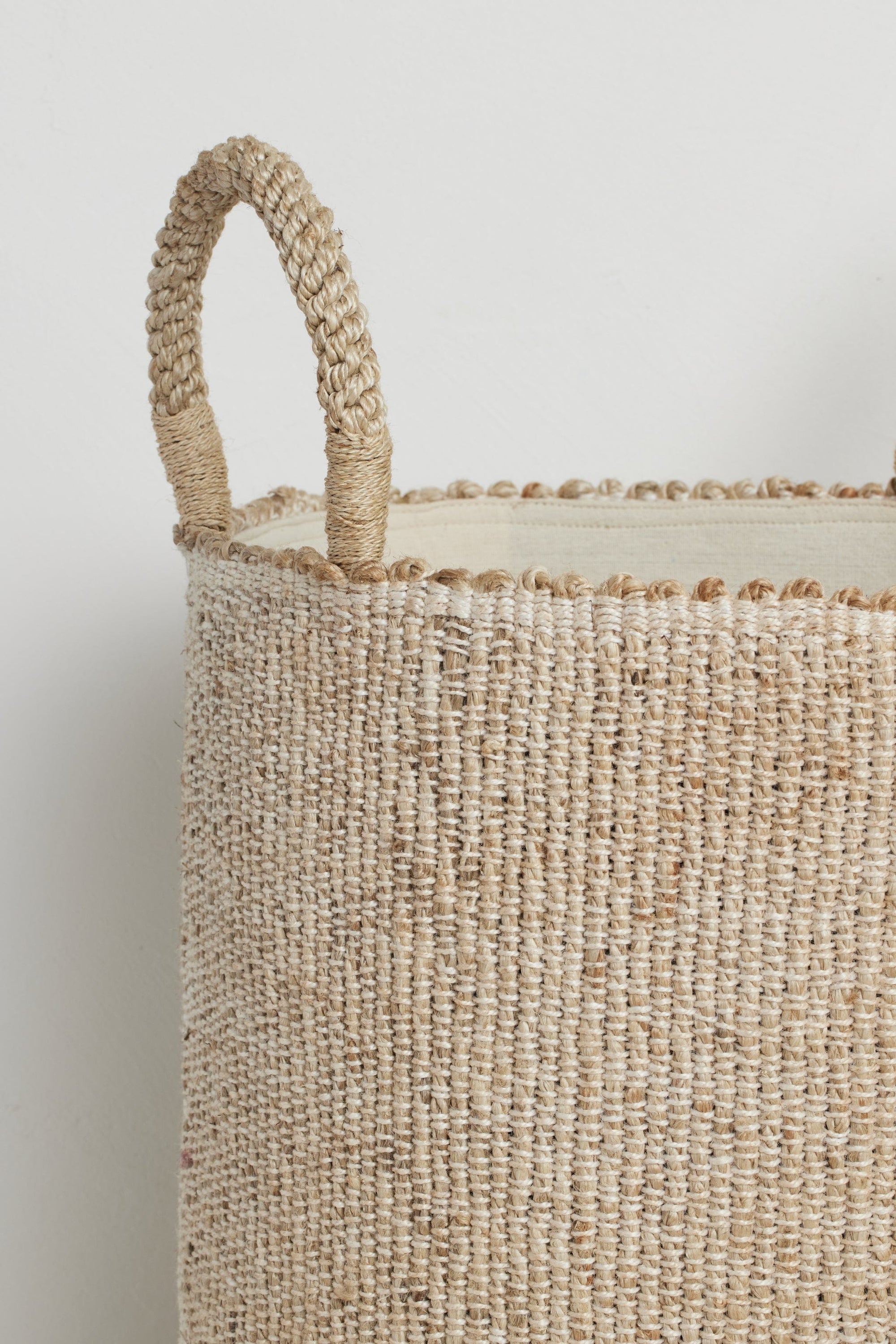 The Dharma Door Baskets and Storage Soha Laundry Basket - Bone