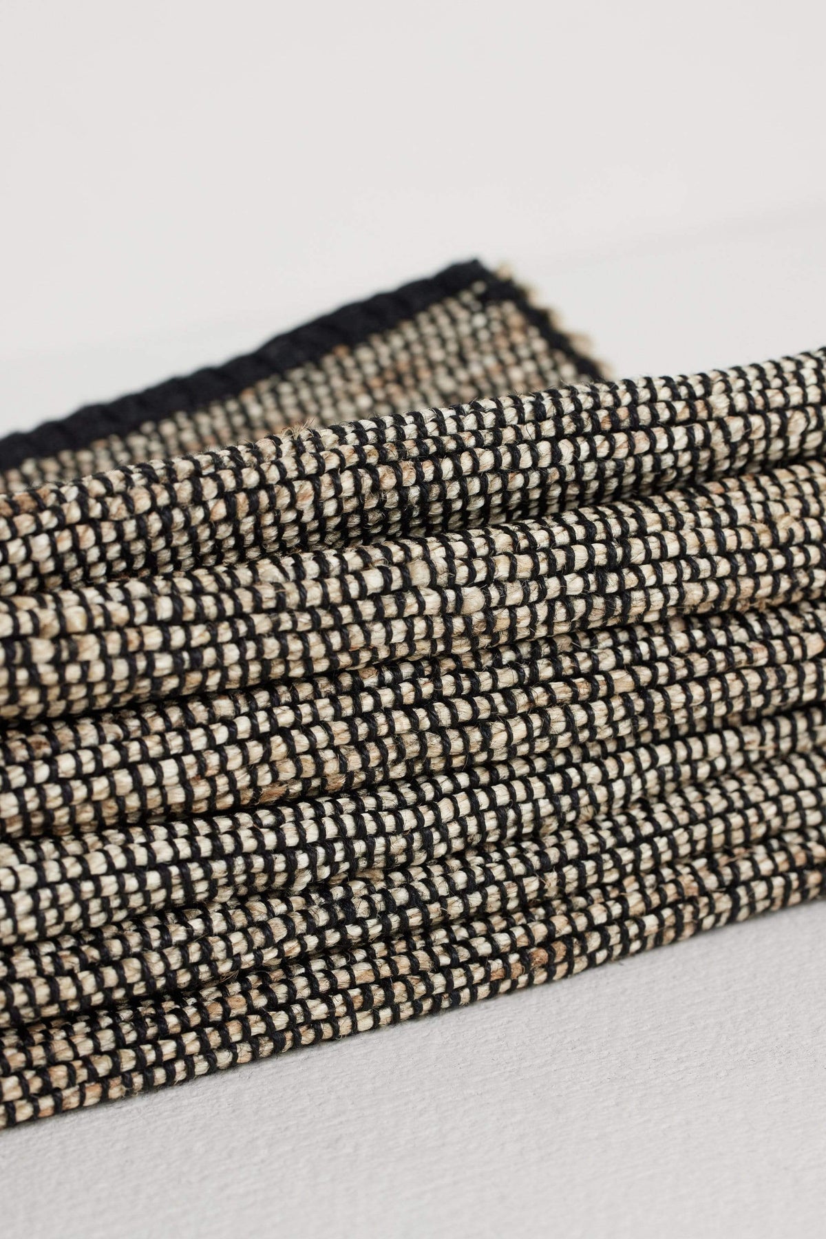 The Dharma Door Home, Table and Gifts Malu Table Runner- Bone Malu Table Runner- Charcoal