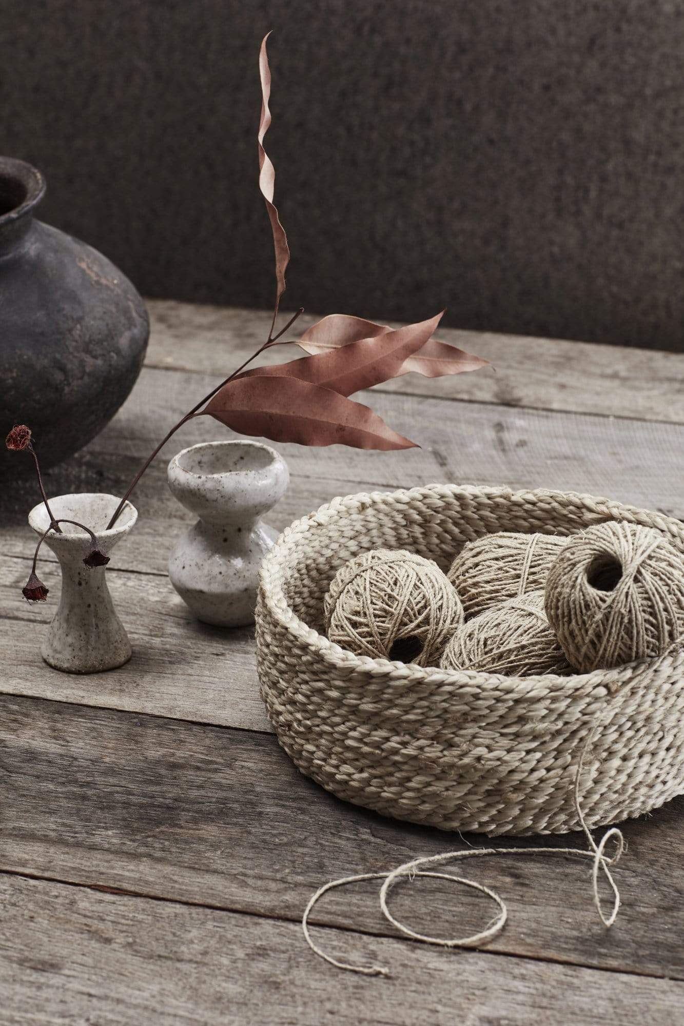 The Dharma Door Home, Table and Gifts Natural Thin Hemp Twine - 2 x 50m balls