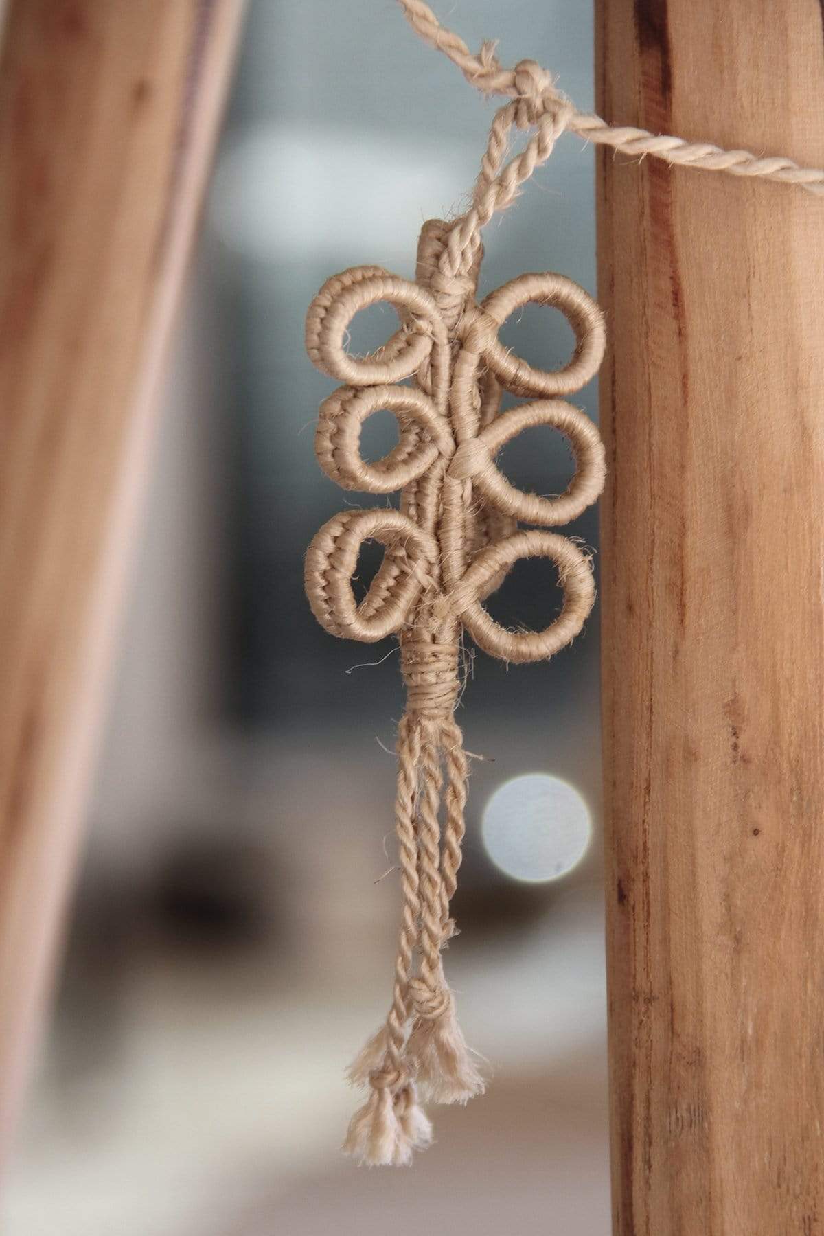 The Dharma Door Home, Table and Gifts Woven Flower Garland with Tassels x 2 Woven Flower Garland with Tassels x 2