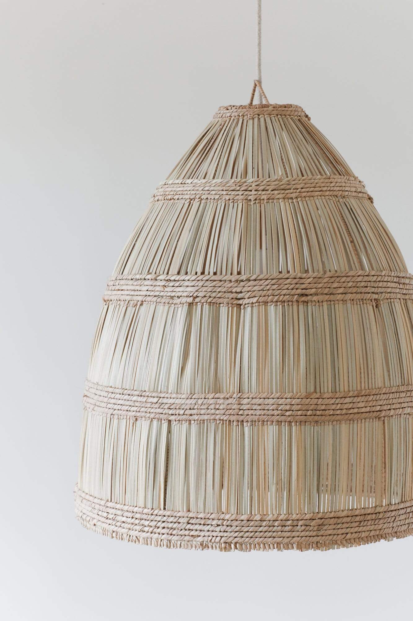 The Dharma Door Lighting Kariba Cone Pendant Light - Slatted