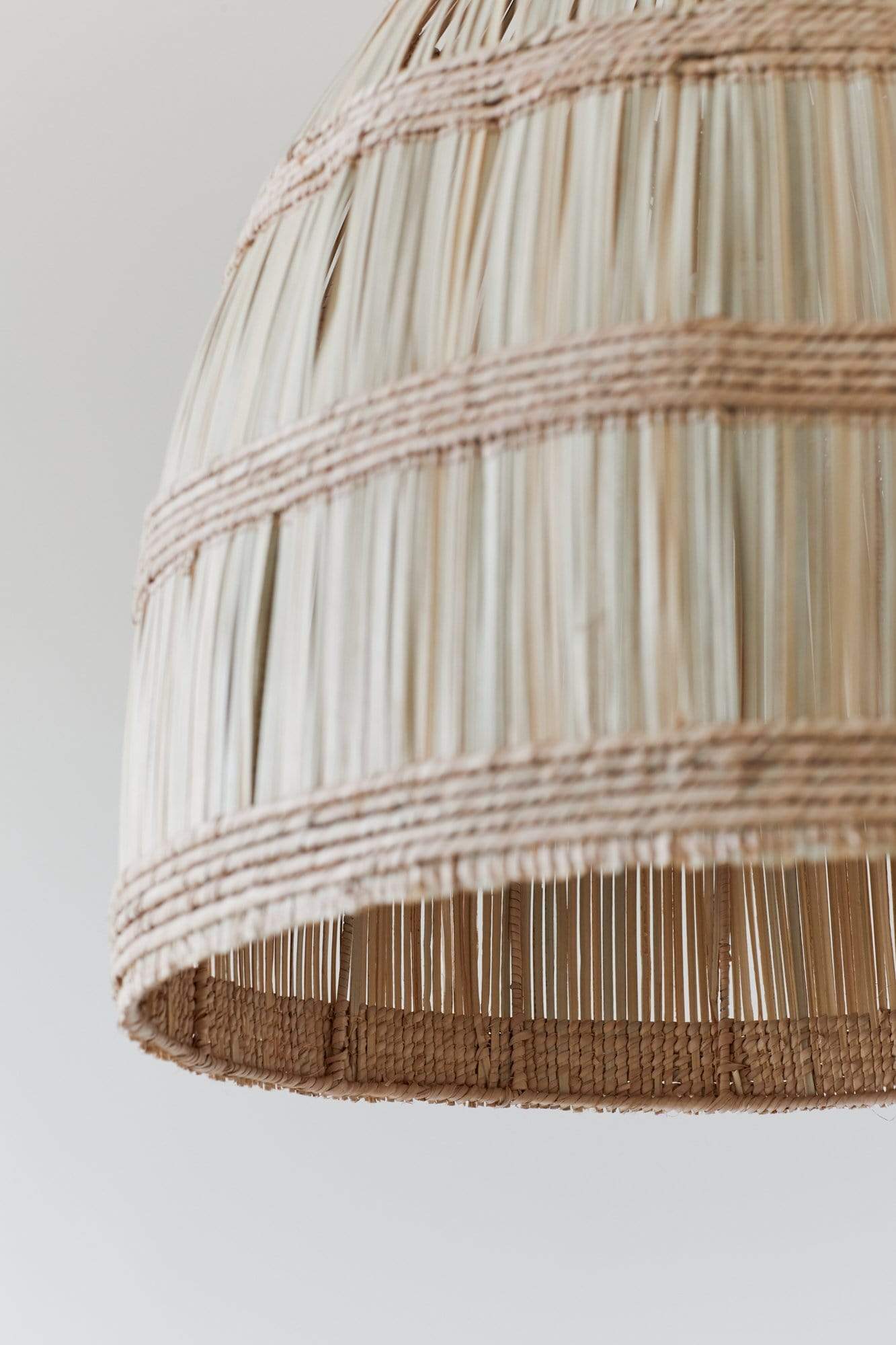 The Dharma Door Lighting Kariba Cone Pendant Light - Slatted