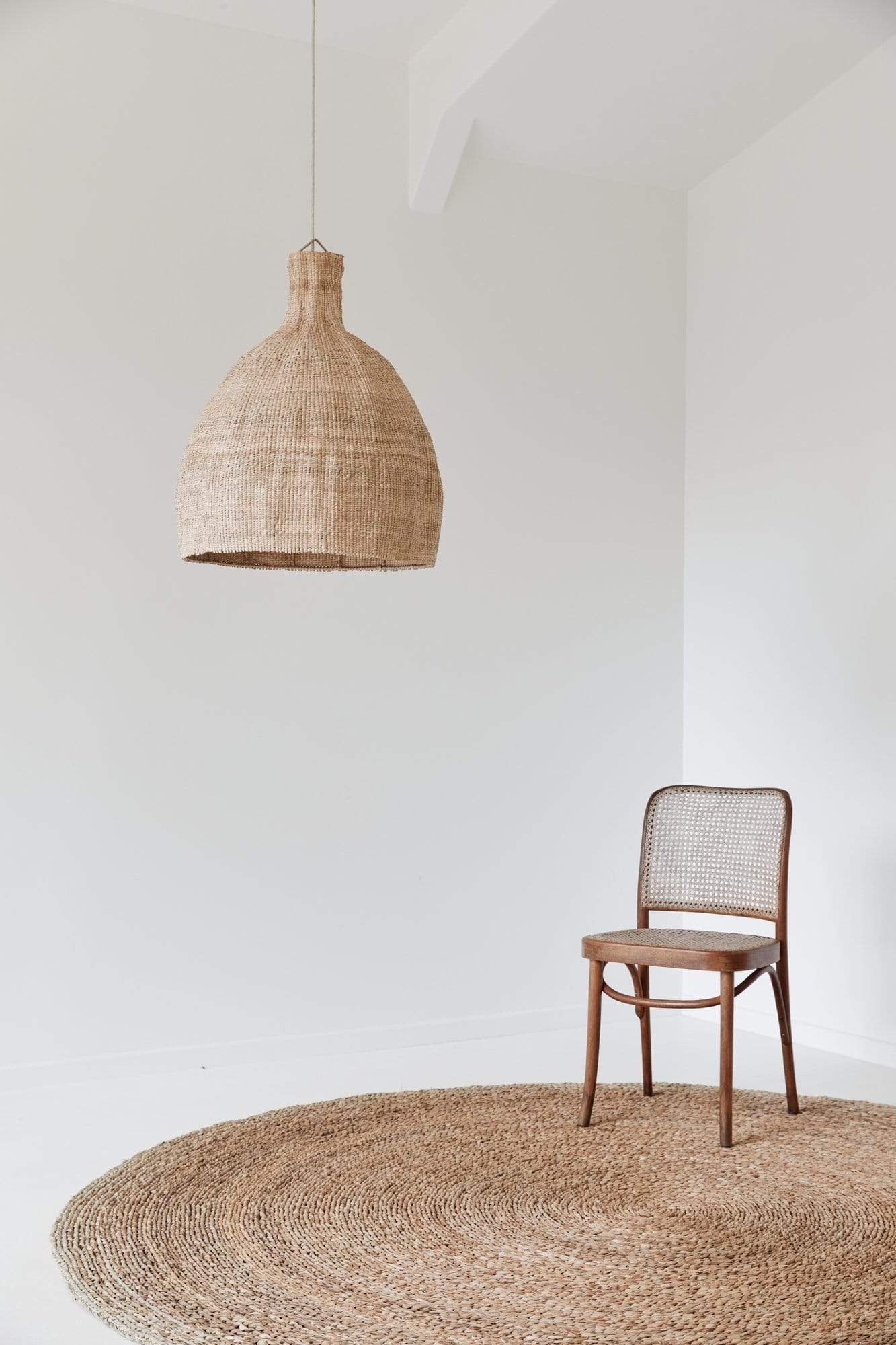 The Dharma Door Lighting Tonga Woven Pendant Light - Natural