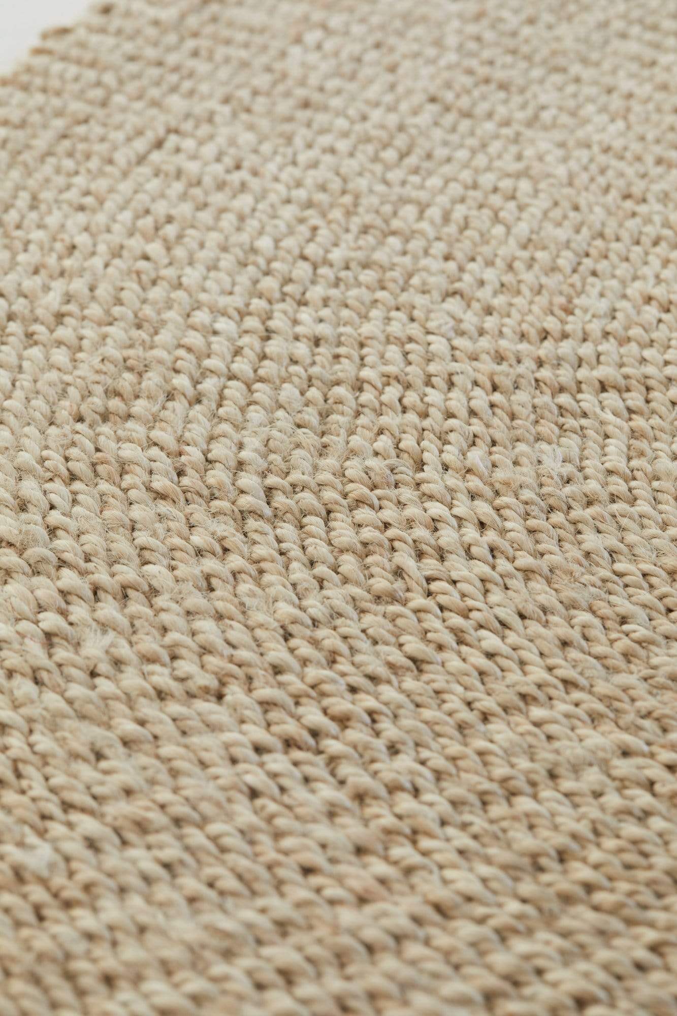 The Dharma Door Rug Dari Round Jute Rug - Small handwoven handmade fairtrade natural