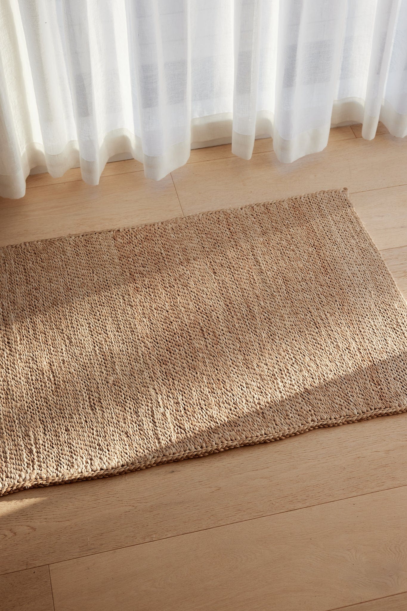 The Dharma Door Rugs and Runners Badami Mat - Warm Natural