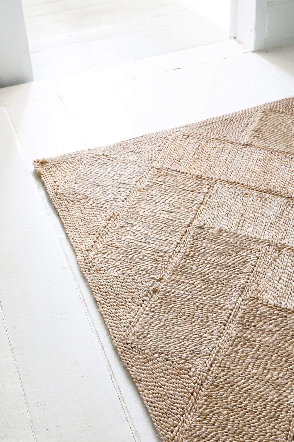 The Dharma Door Rugs and Runners Bhola Jute Rug - 300 x 200cm Bhola Jute Rug - Natural - 318 x 200cm