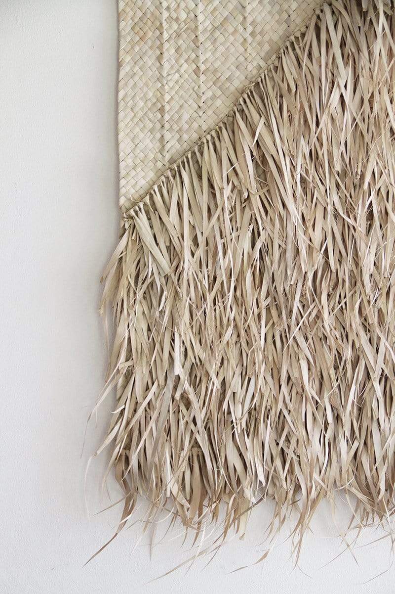 The Dharma Door Wall Hangings Amua Wall Hanging palm leaf handwoven